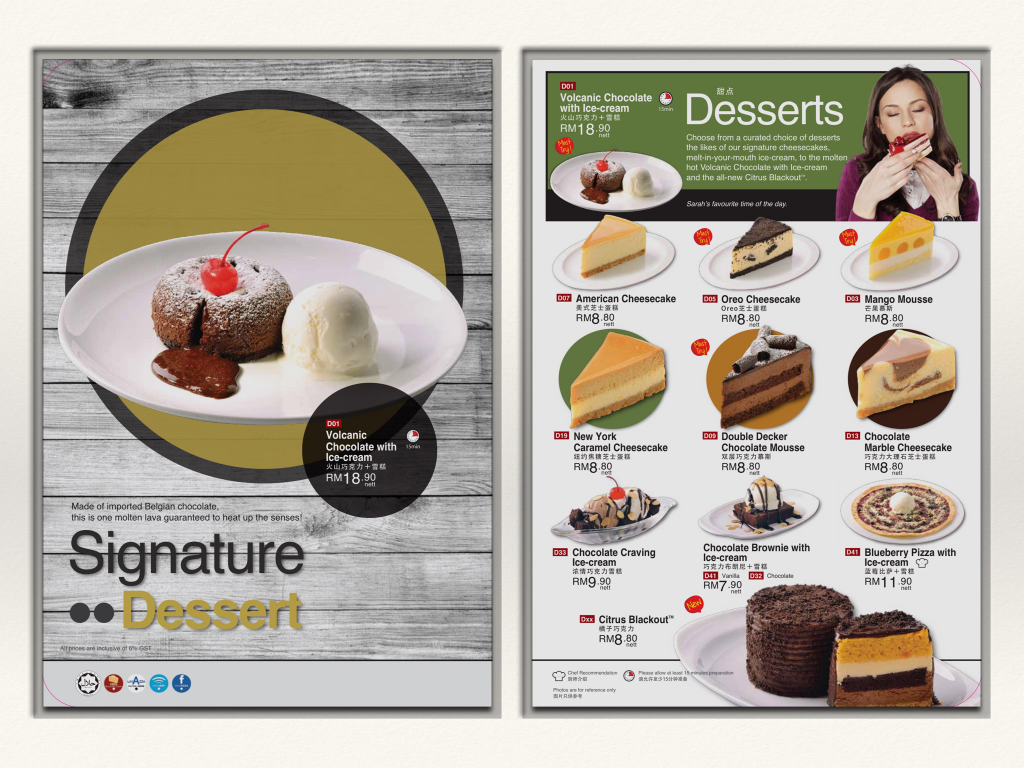 Vivo Pizza Menu 2016