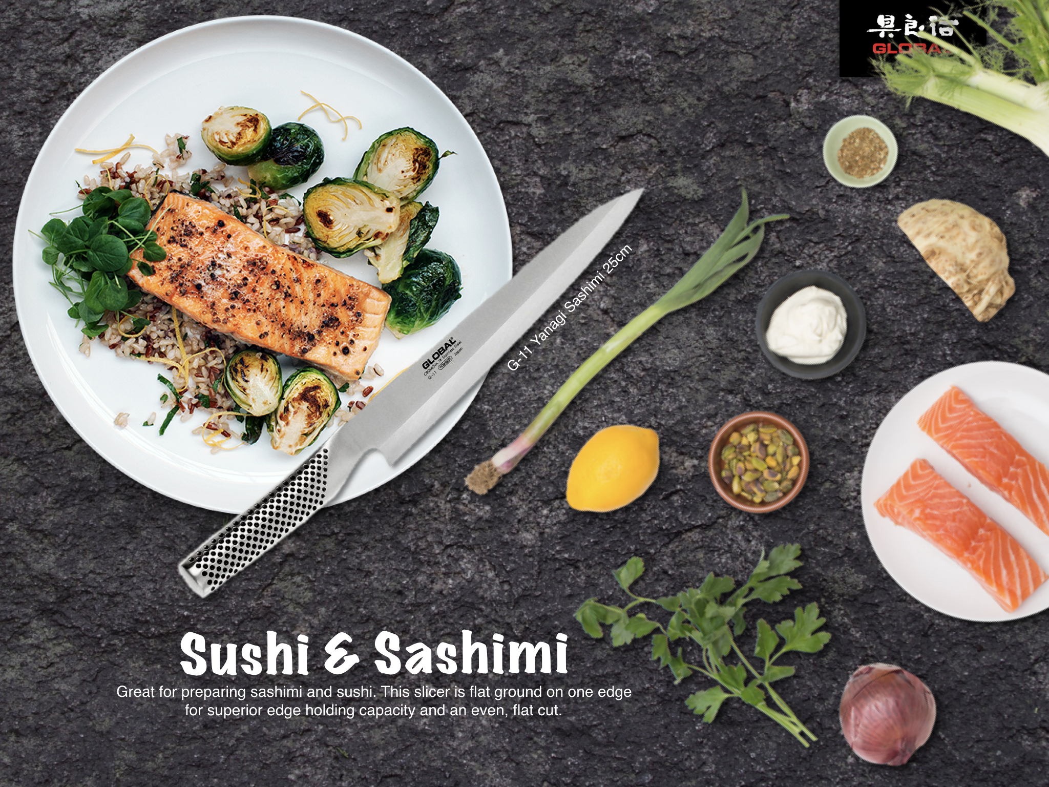 Global Knives Sushi & Sashimi