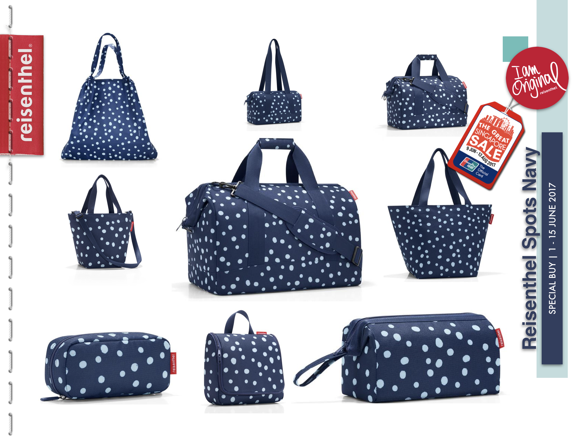 Reisenthel Spots Navy Collection
