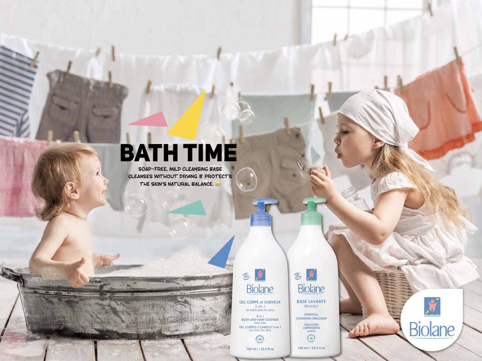 Biolane Malaysia Shower Gel Cleanser