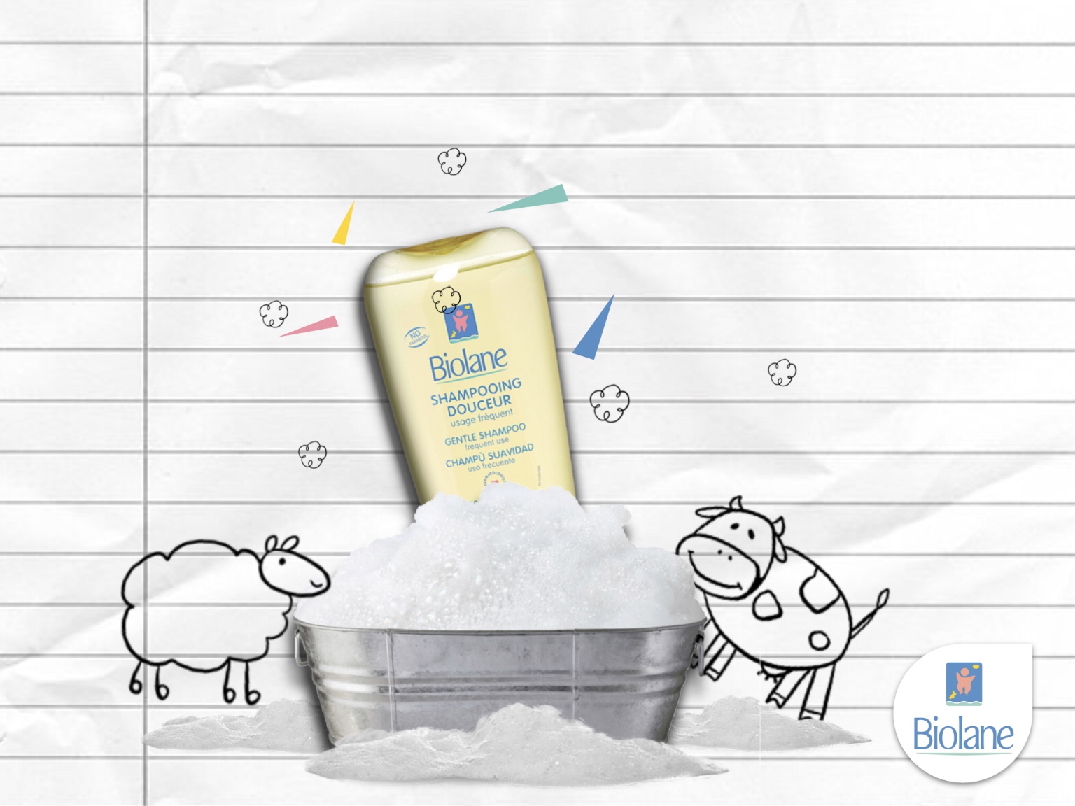 Biolane Malaysia Gentle Shampoo