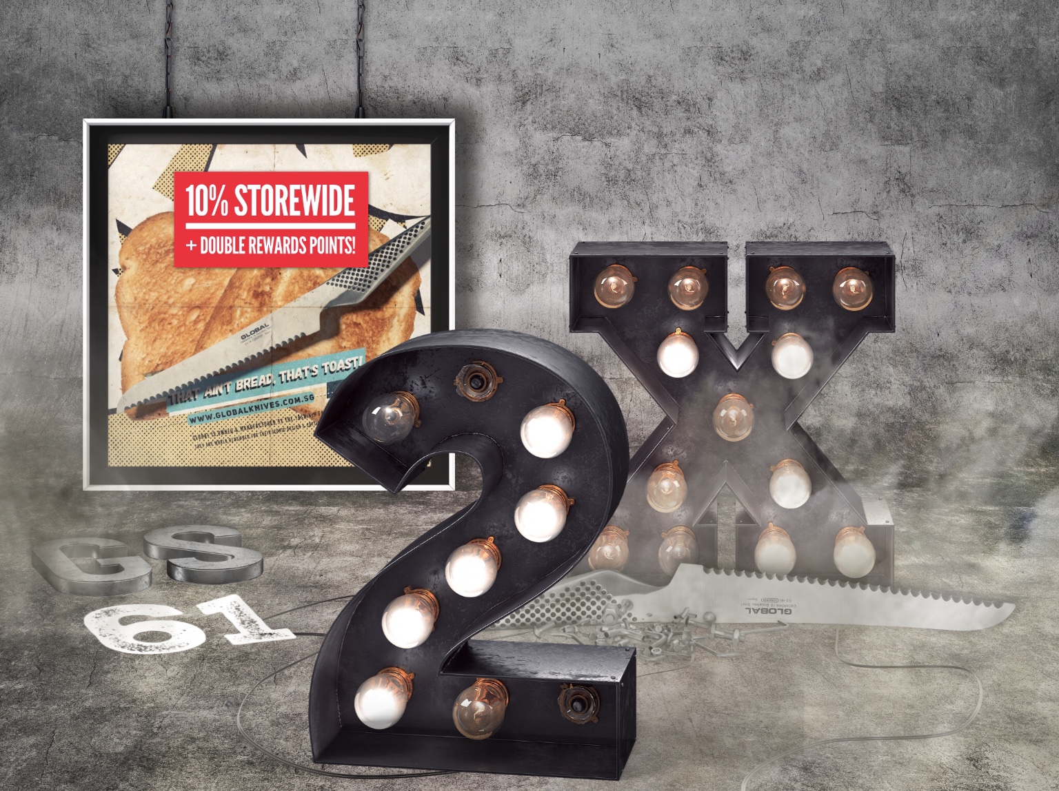 Contraband Global Knives Singapore GS-61