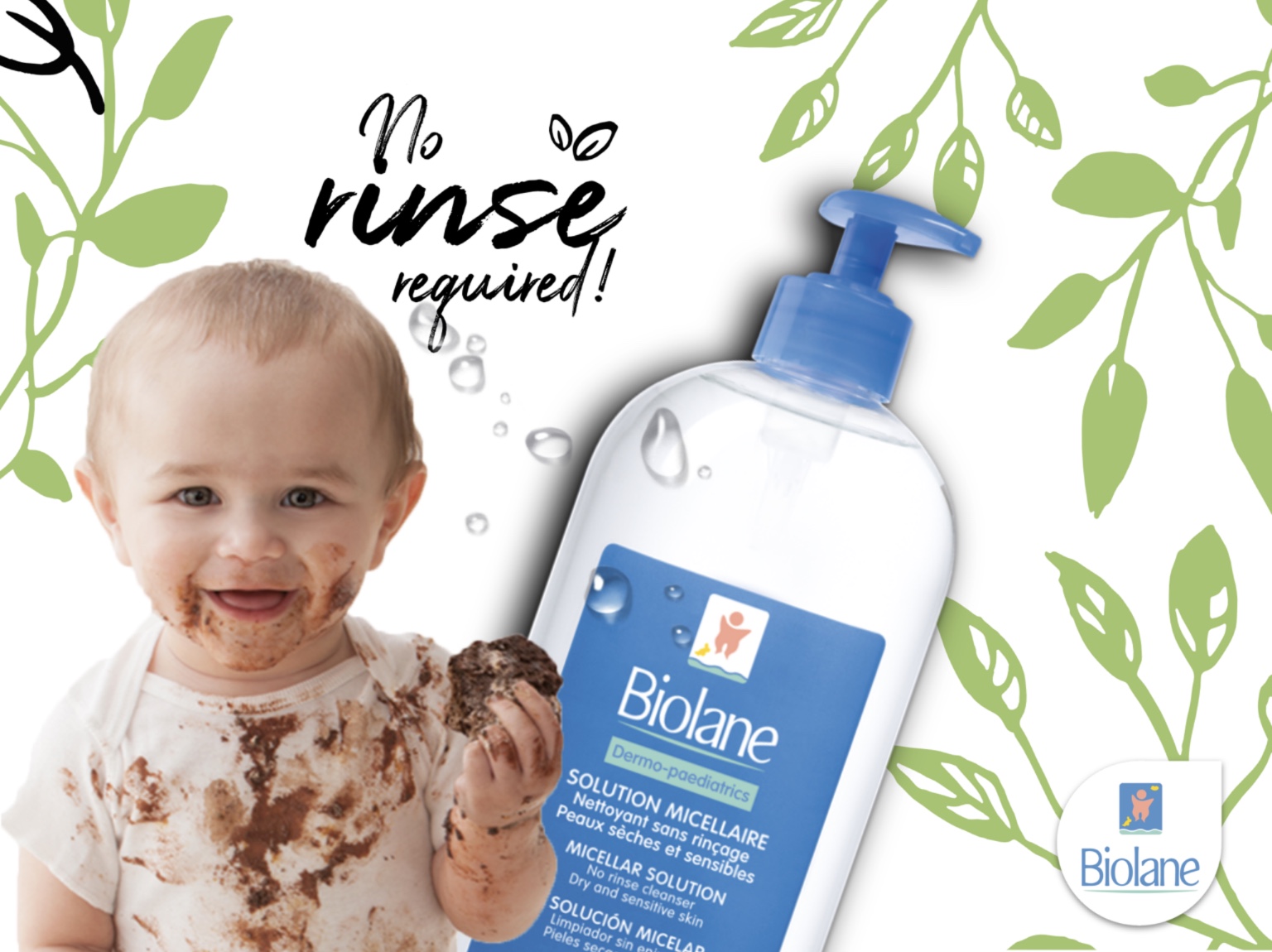 Biolane Malaysia Dermo Paediatrics Micellaire Cleansing Water