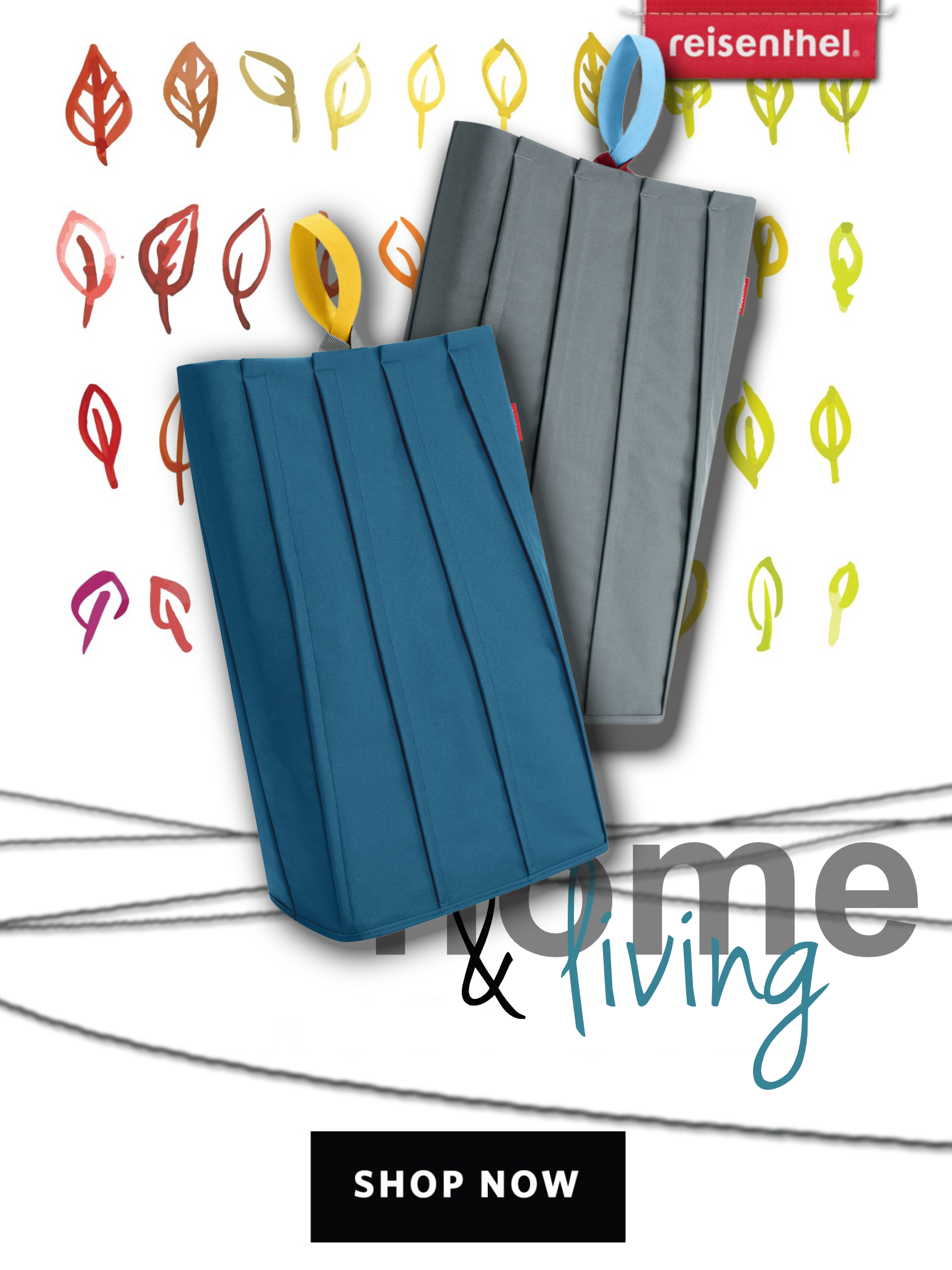 Summer Jive Reisenthel Singapore Laundrybag Basalt Petrol