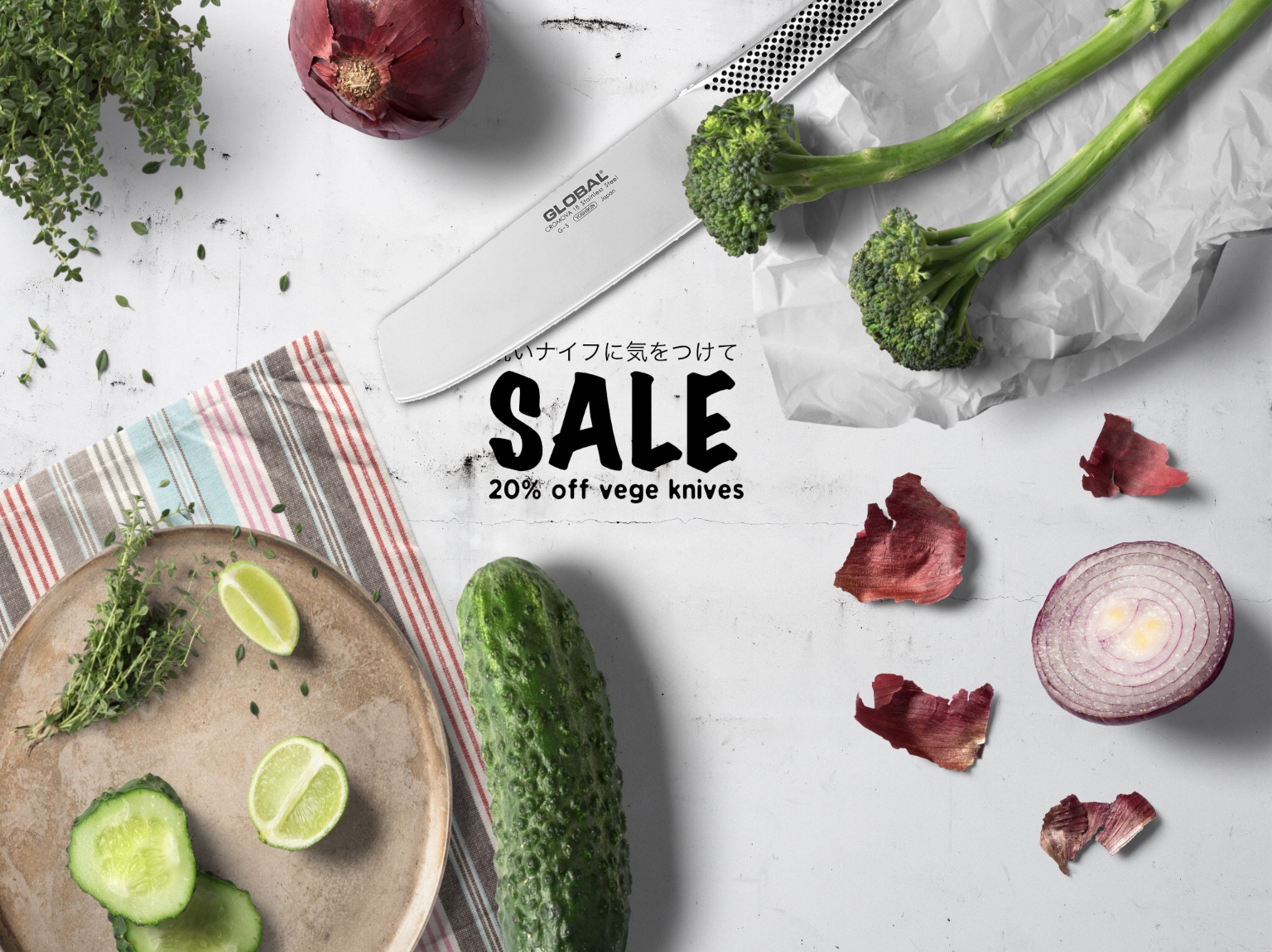 Global Vegetable Knives Great Singapore Sale 2018