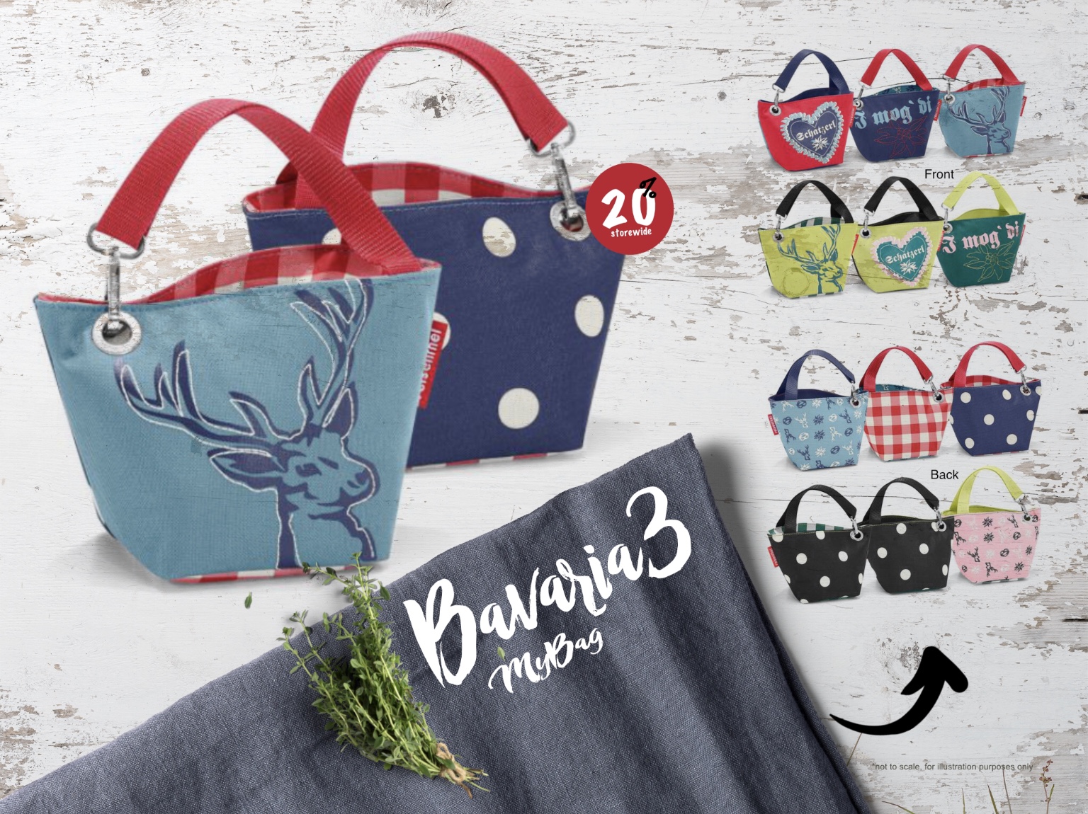 Reisenthel Singapore MyBag Bavaria3 Great Singapore Sale 2018