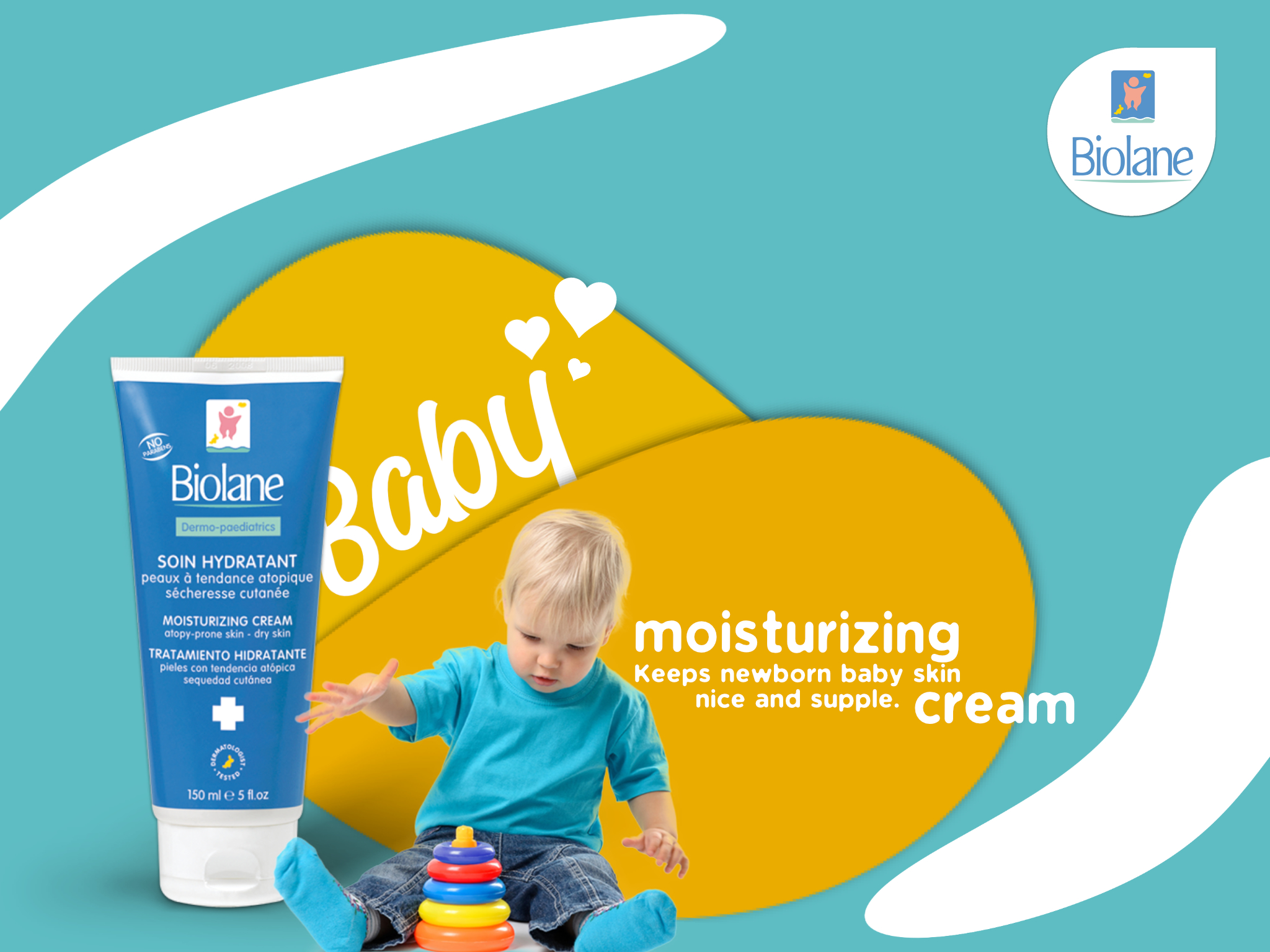 Biolane Malaysia Lovely Day Moisturizing Cream