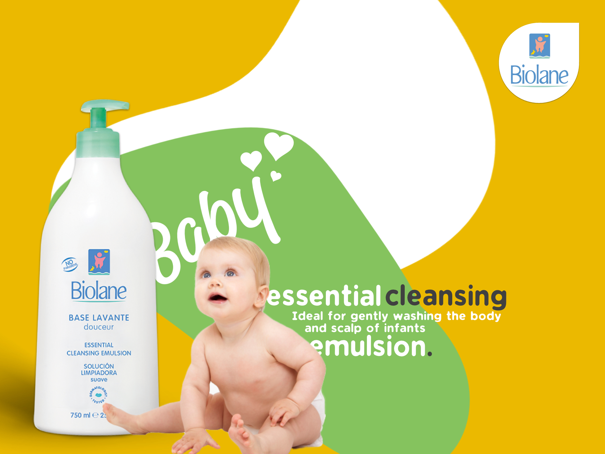 Biolane Malaysia Lovely Day Essential Cleansing Emulsion