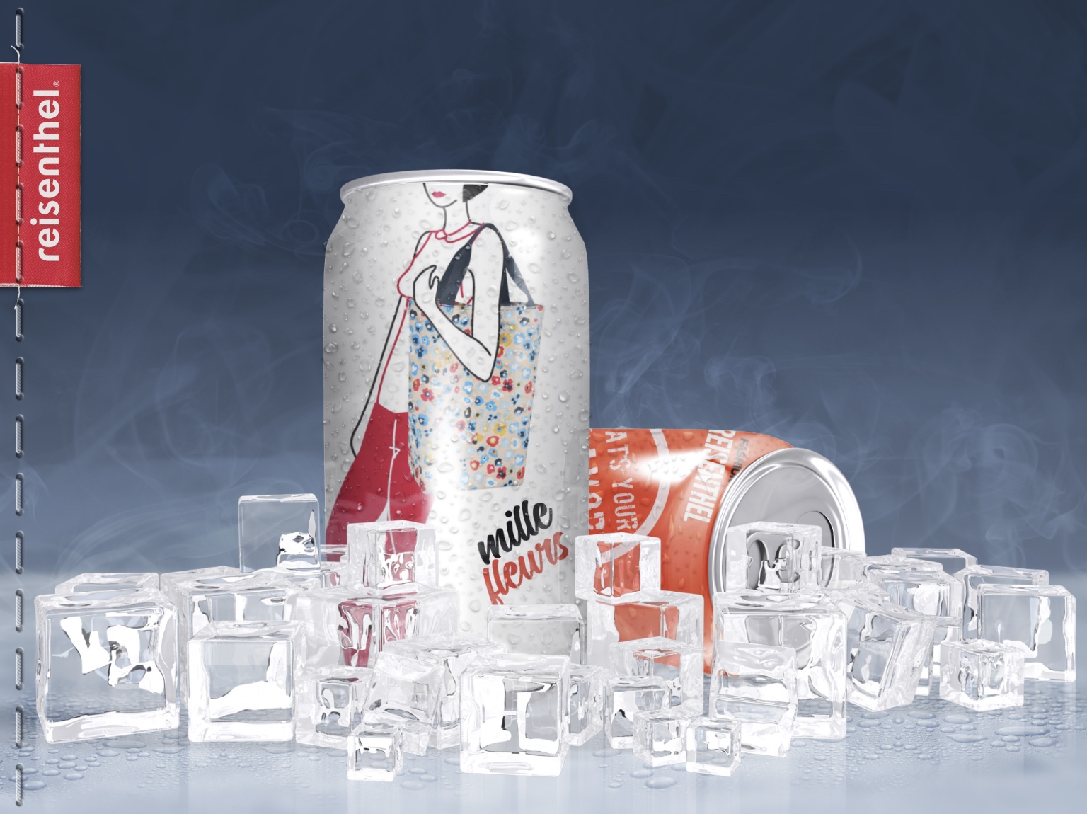 Reisenthel Singapore Soda Can Millefleurs