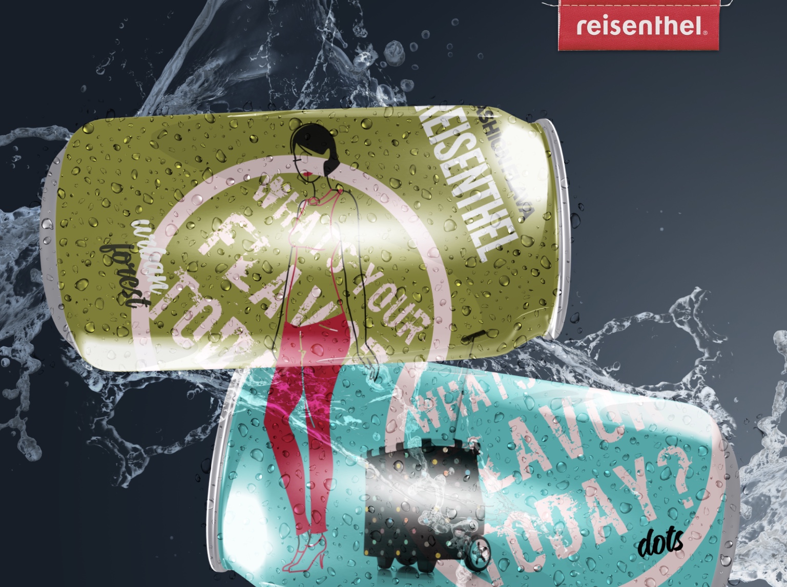 Reisenthel Singapore Soda Can Dots