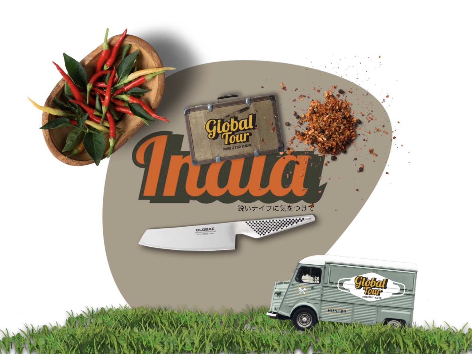 Global Knives Singapore Global Tour India GS-5