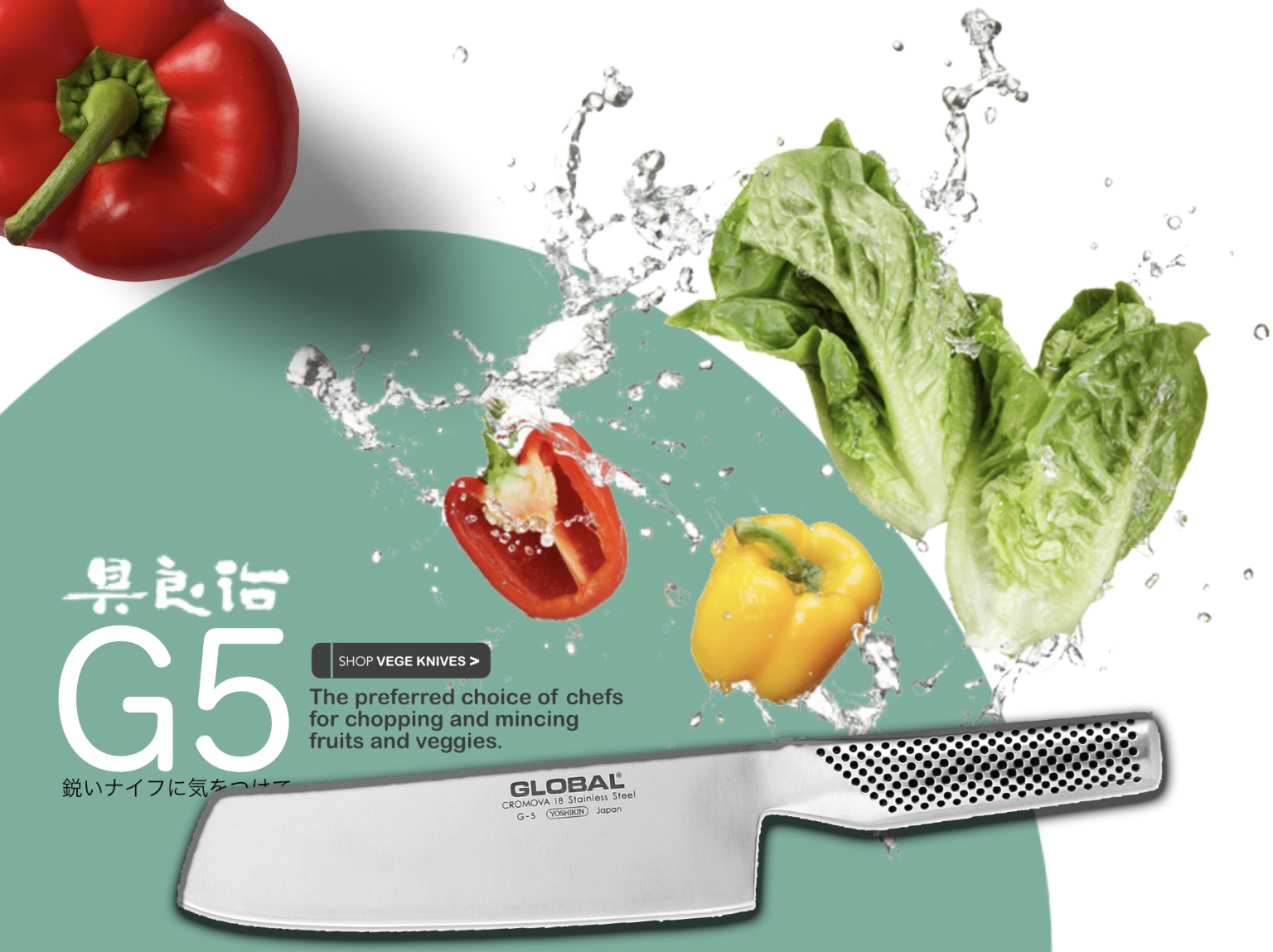 The Global Show Global Knives Singapore Shop Vege Knives