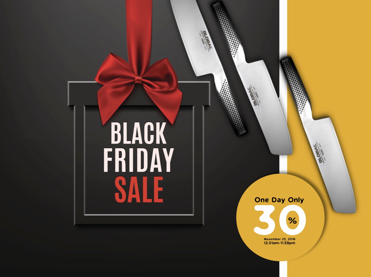 Global Noir Global Knives Singapore Black Friday 2018 Sale