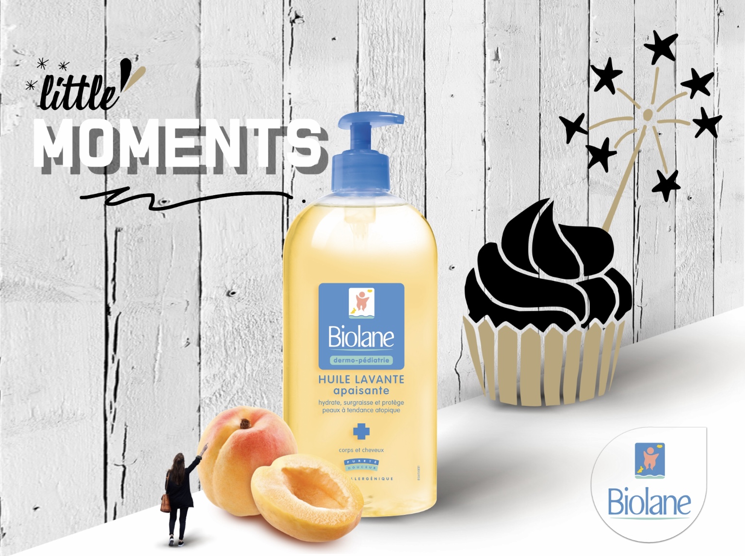 Little Moments Biolane Malaysia Soothing Cleansing Oil