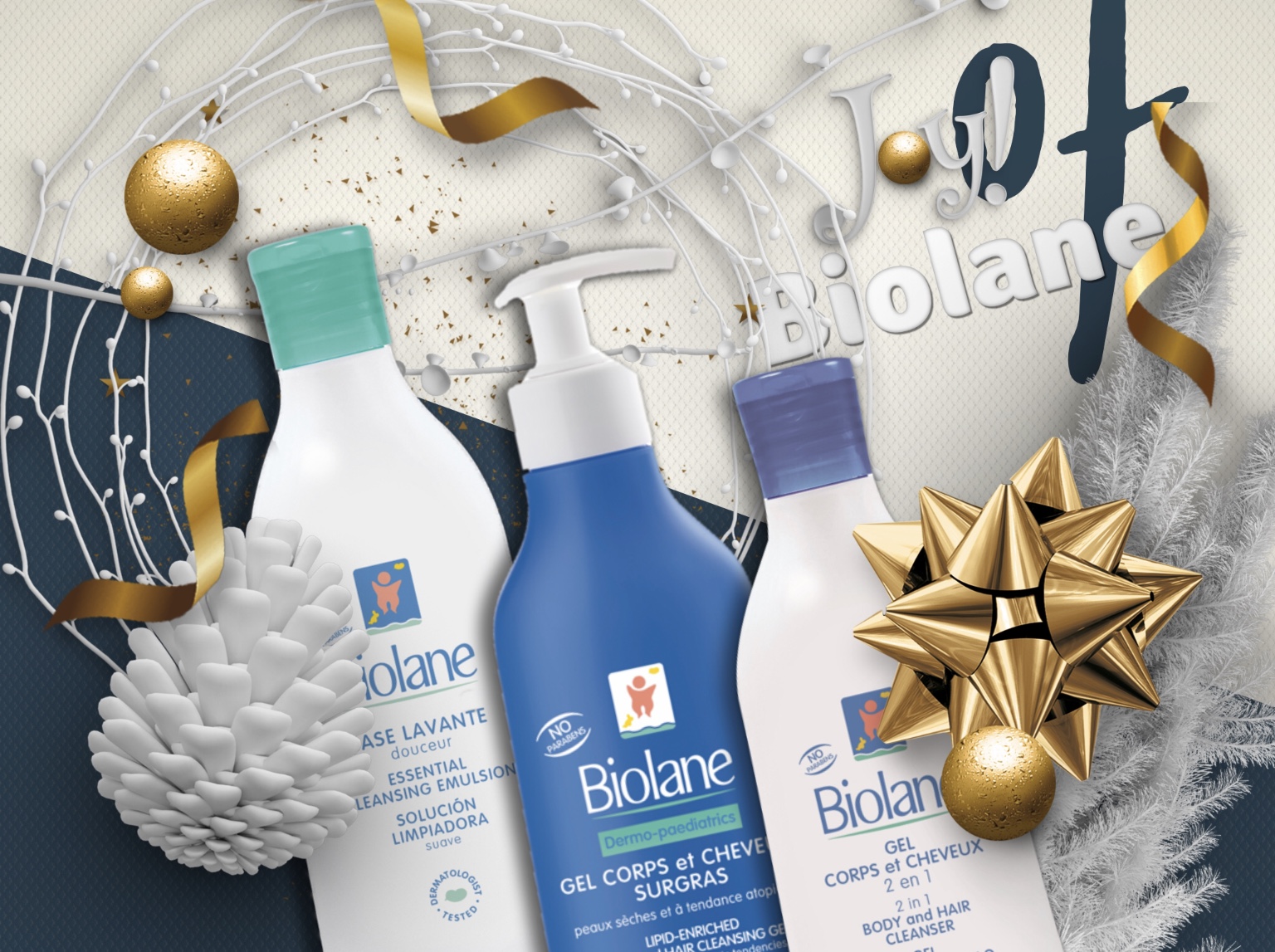 White Noise Biolane Malaysia Hair and Body Cleanser