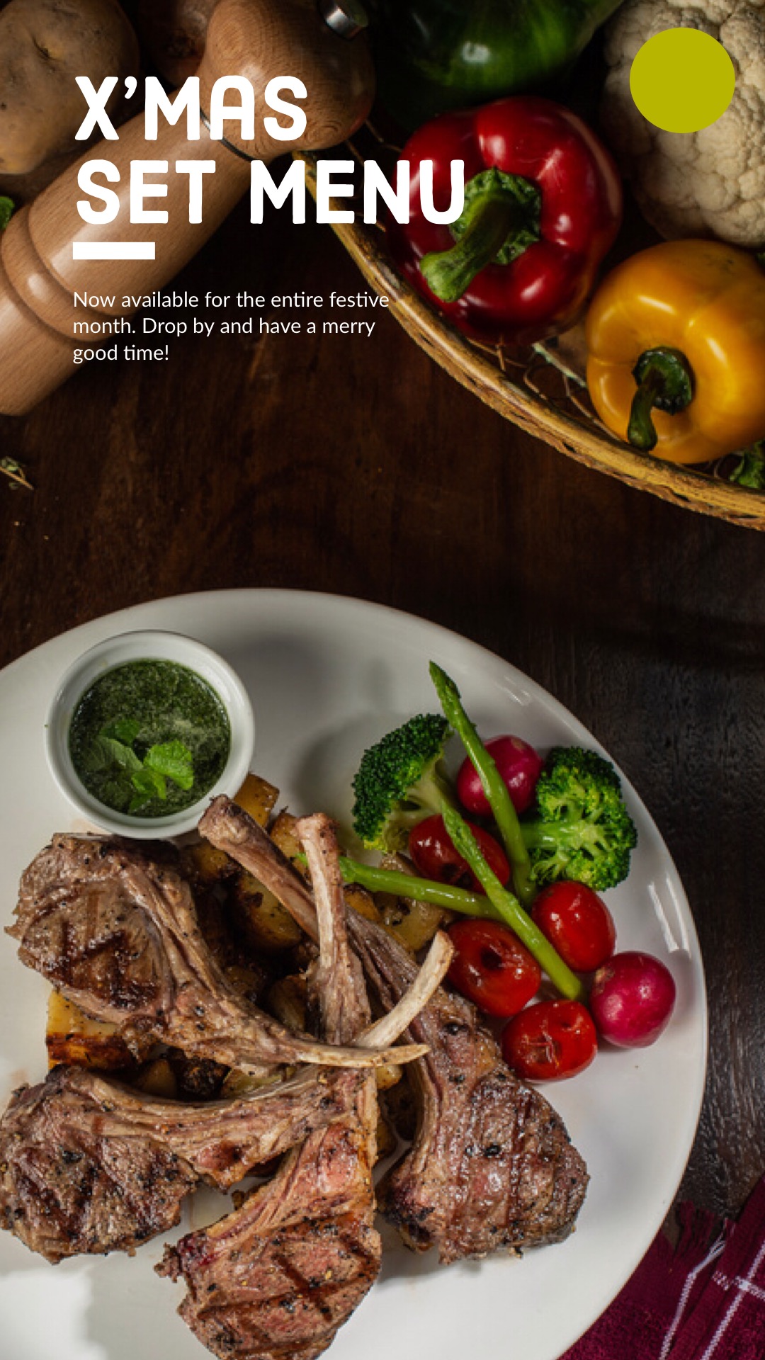 Aticca Brazzo Christmas Set Menu