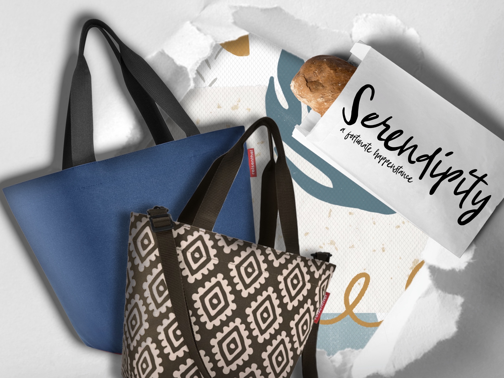Serendipity Reisenthel Singapore Shopper M and Shopper XS