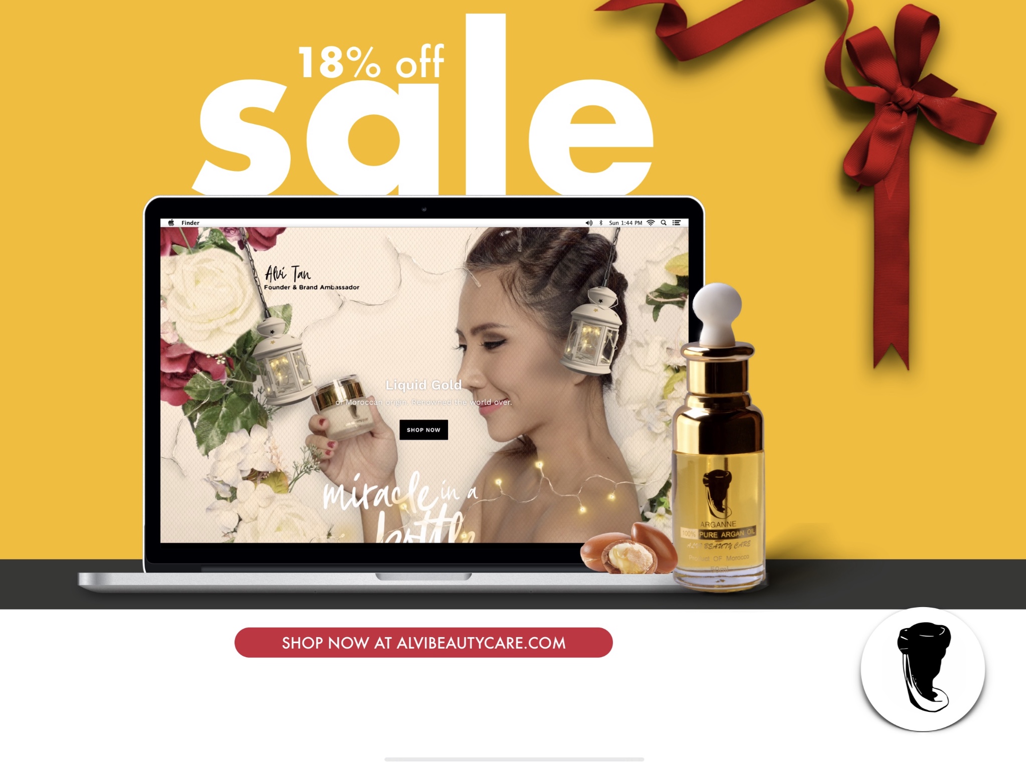 Alvi Tan, Founder and Brand Ambassador for Alvi Beauty Care.
