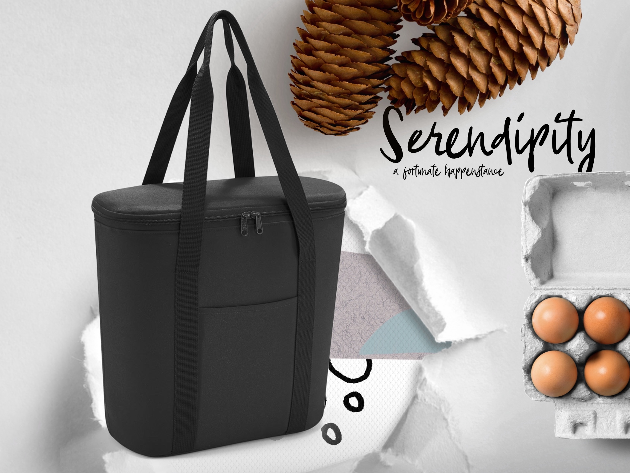Serendipity Reisenthel Singapore Thermoshopper Black