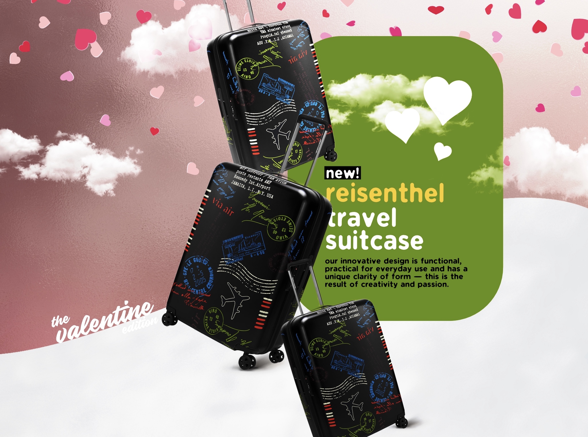 Ms. Scarlet Reisenthel Singapore Travel Suitcase Luggage