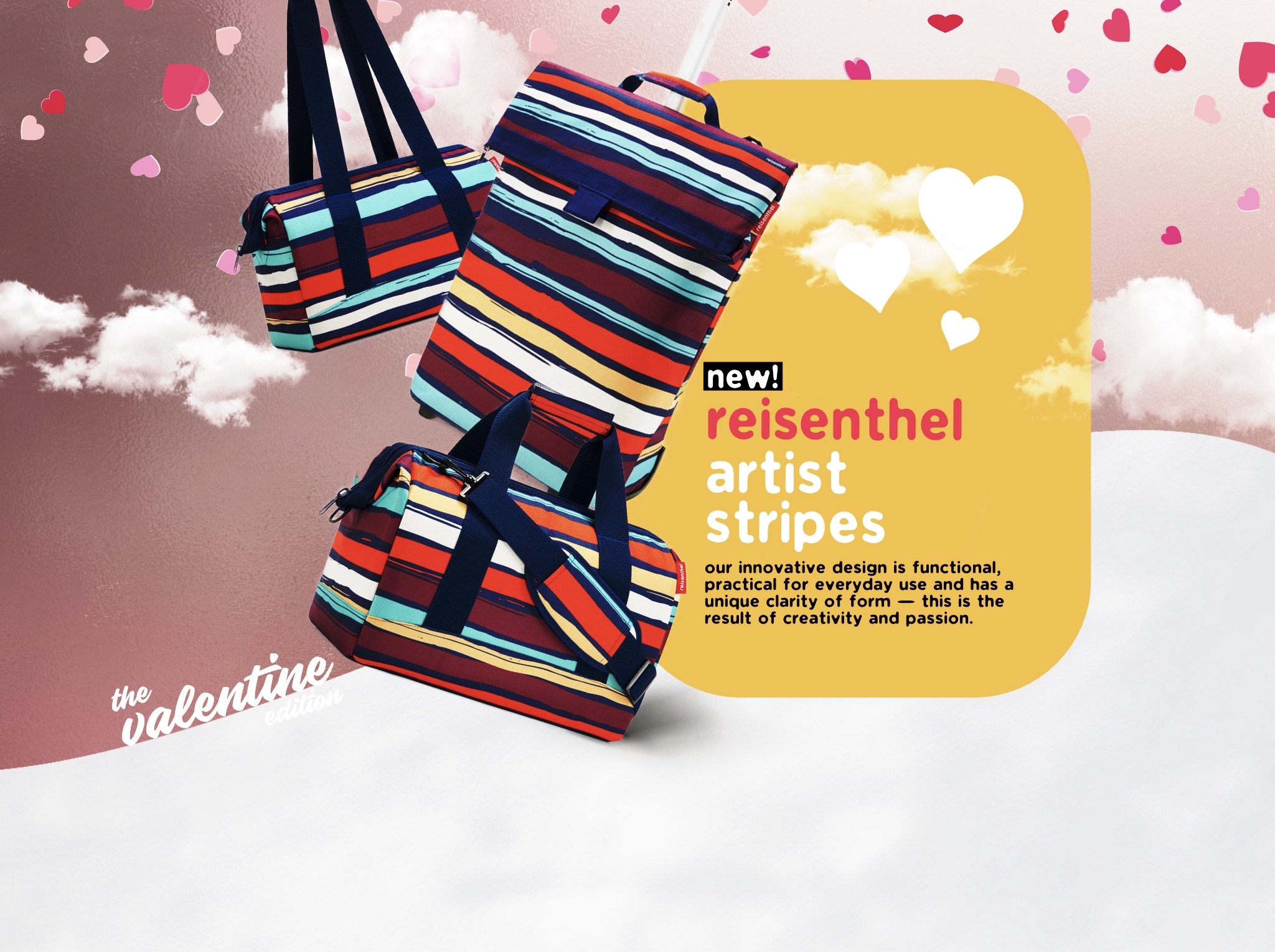 Ms. Scarlet Reisenthel Singapore Artist Stripes