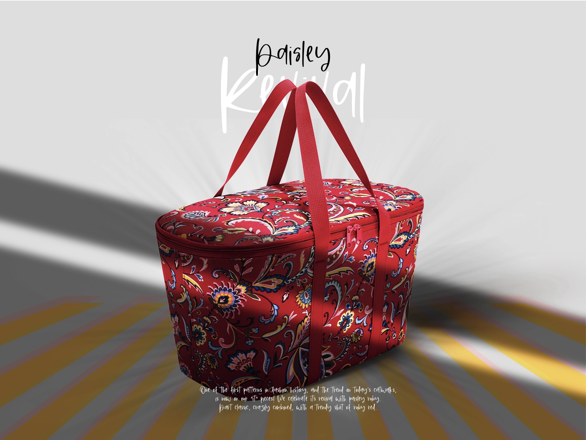 Paisley Revival Reisenthel Singapore Coolerbag