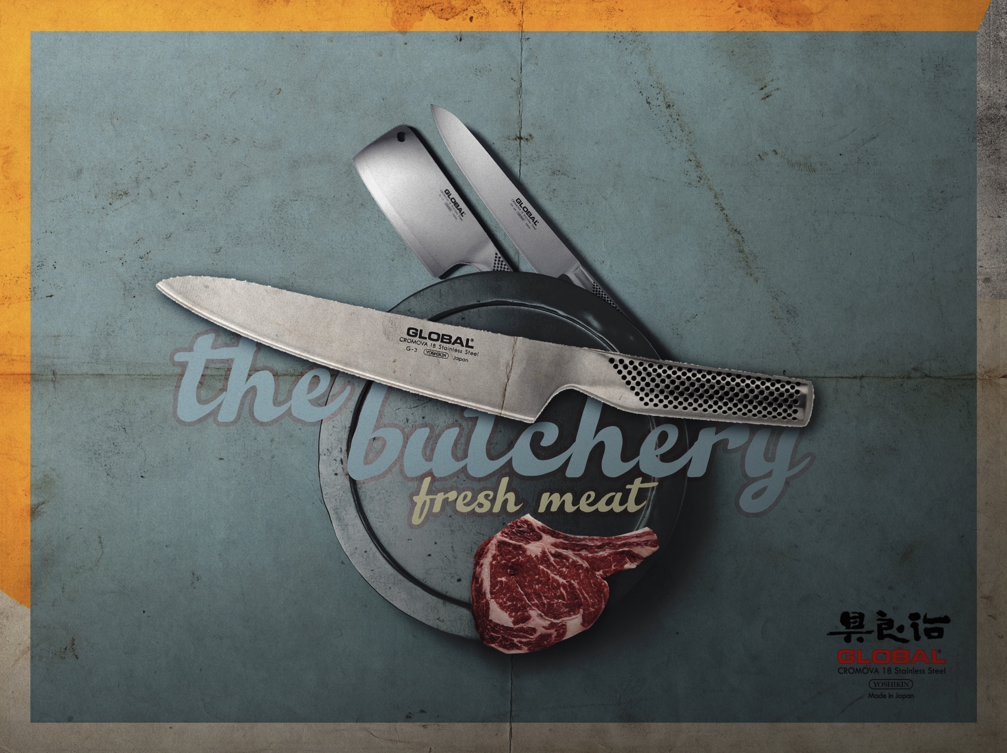 Retro Market Global Knives Singapore The Butchery Fresh Meat