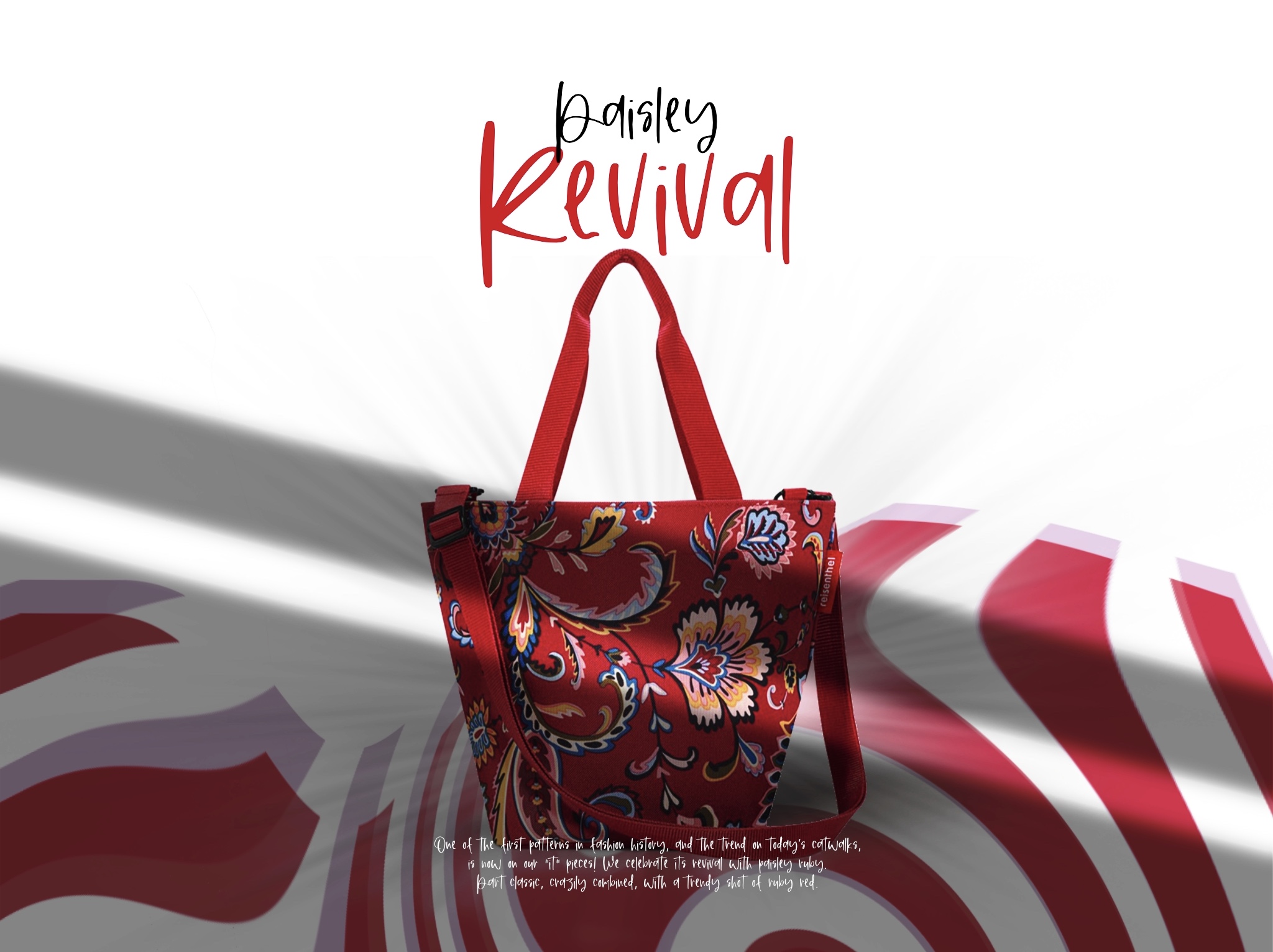 Paisley Revival Reisenthel Singapore Shopper XS