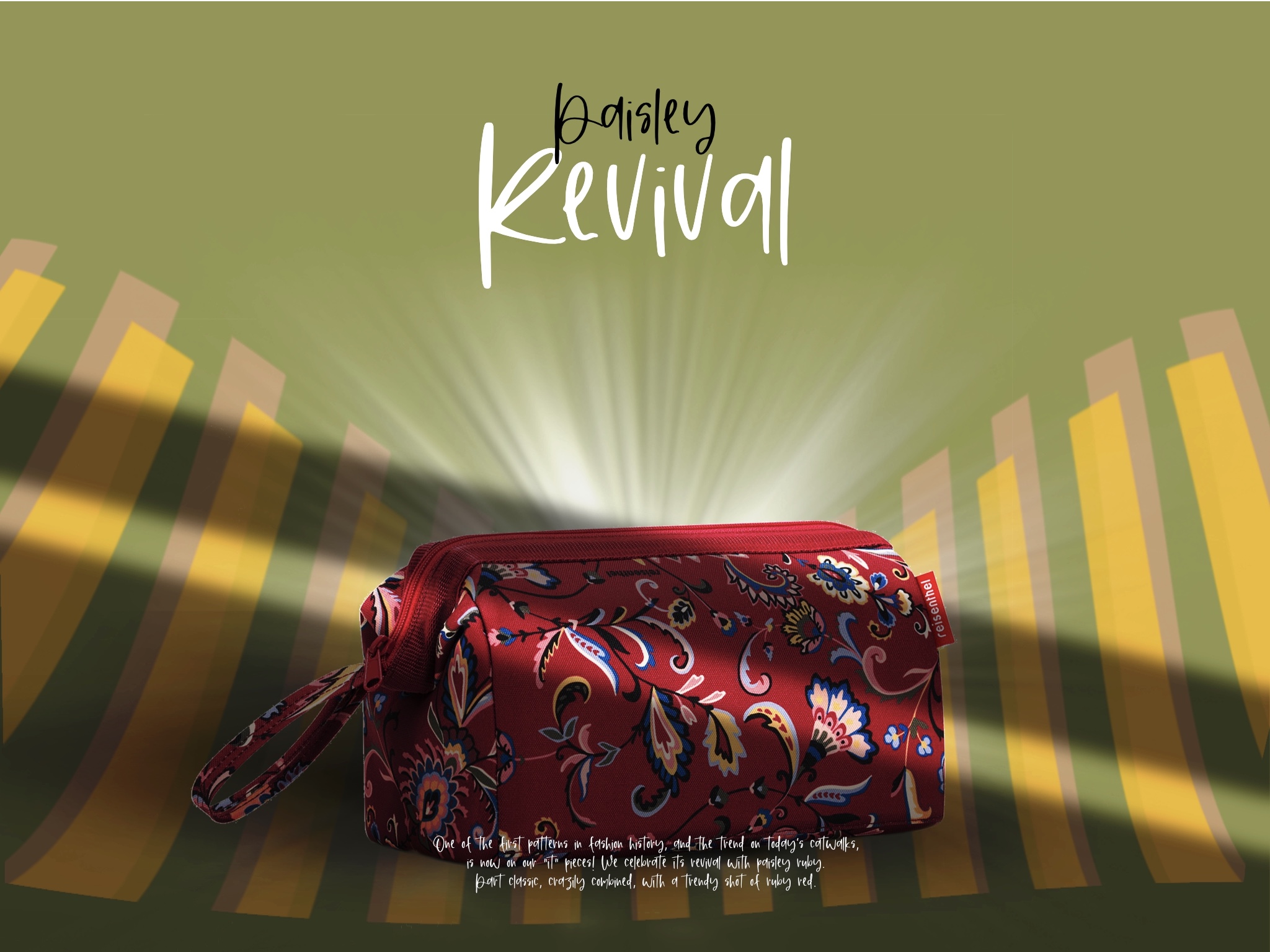 Paisley Revival Reisenthel Singapore Travelcosmetic