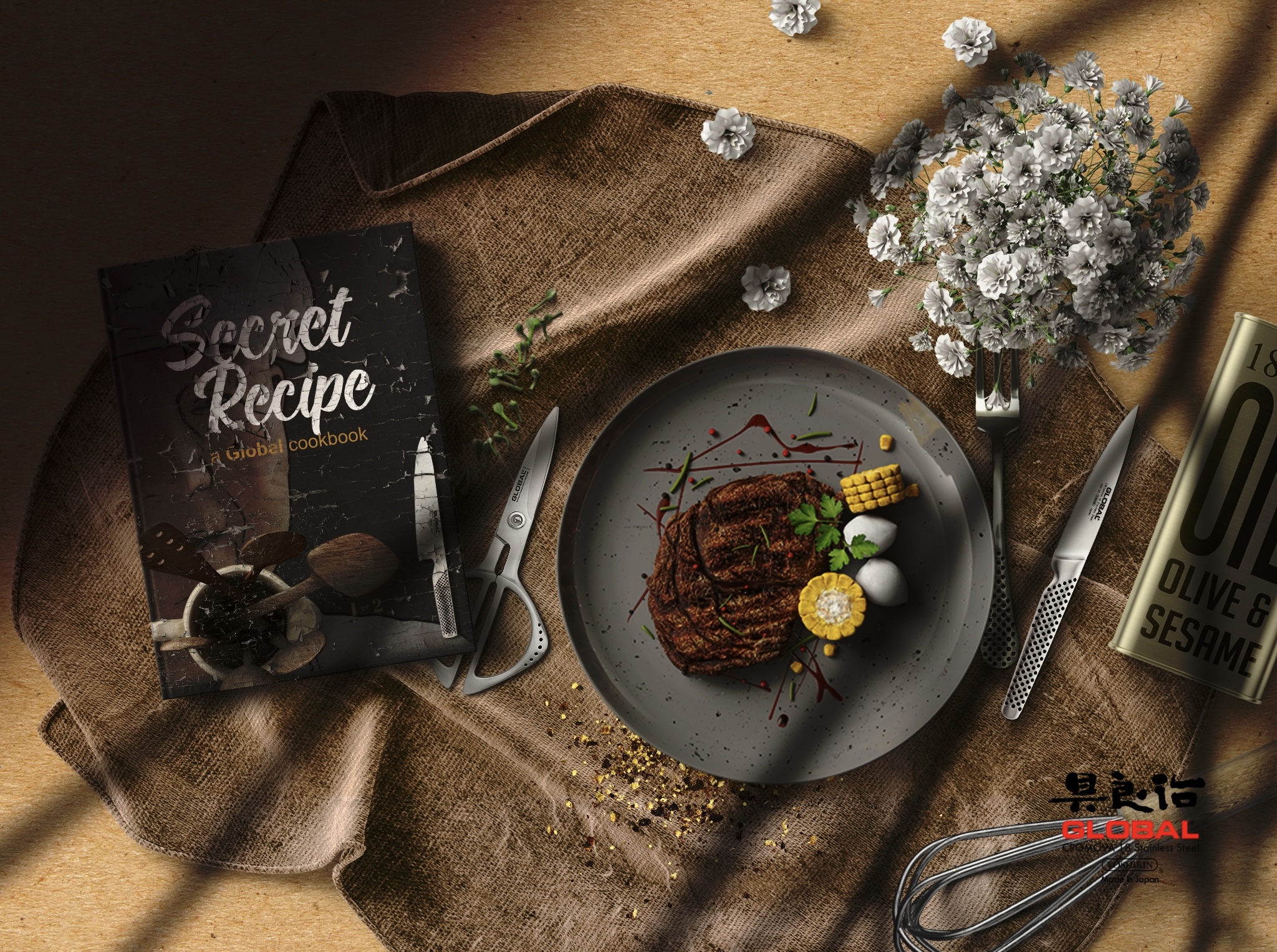 Pinch of Salt Global Knives Singapore Secret Recipe