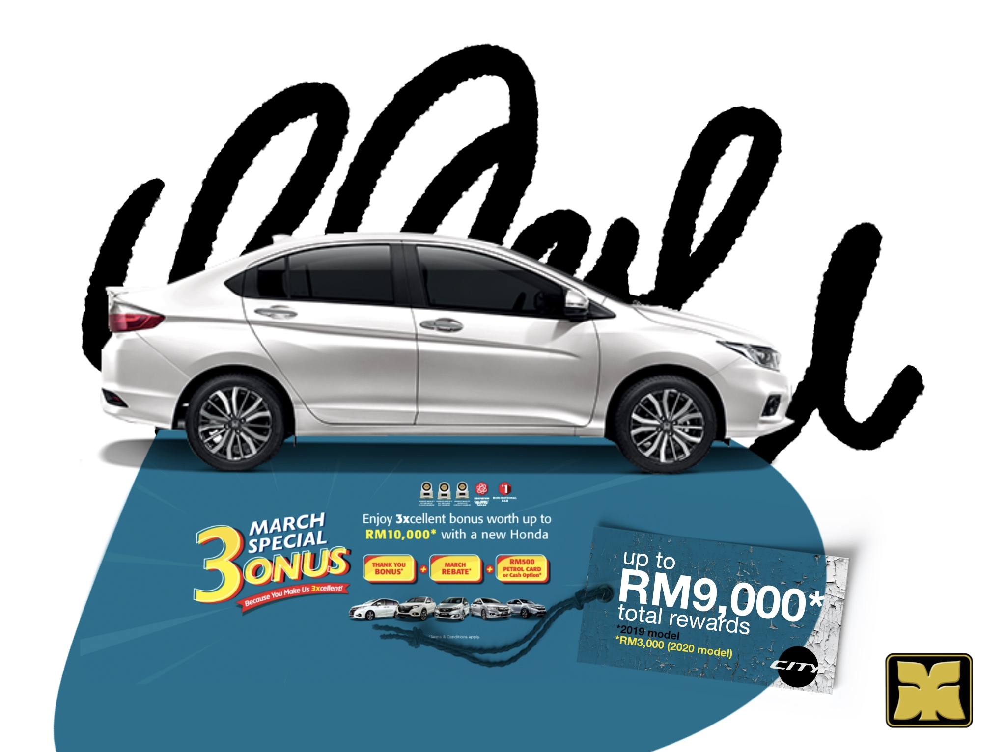 Master Stroke Yong Ming Motor Honda March Bonus City