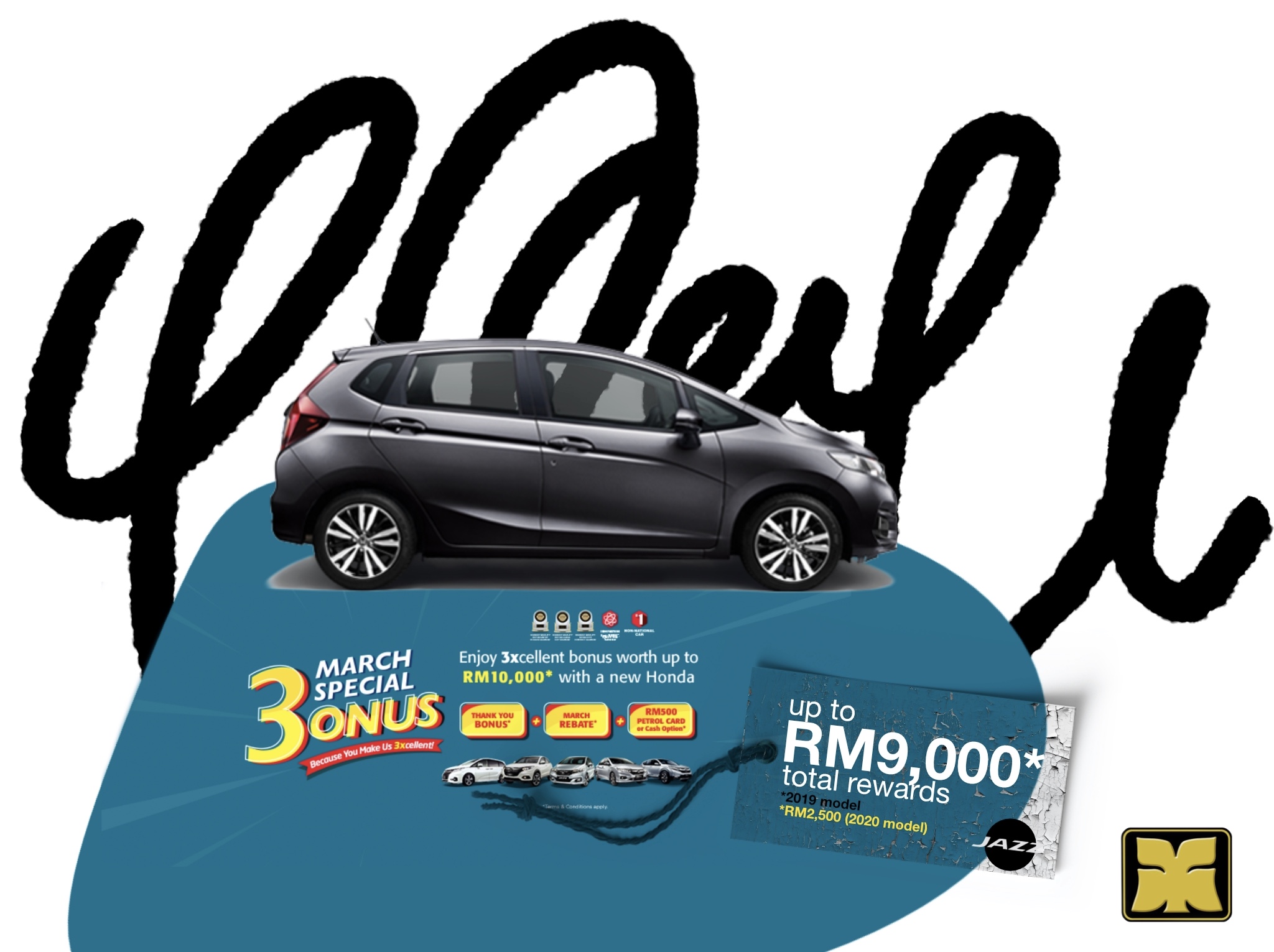 Master Stroke Yong Ming Motor Honda March Bonus Jazz