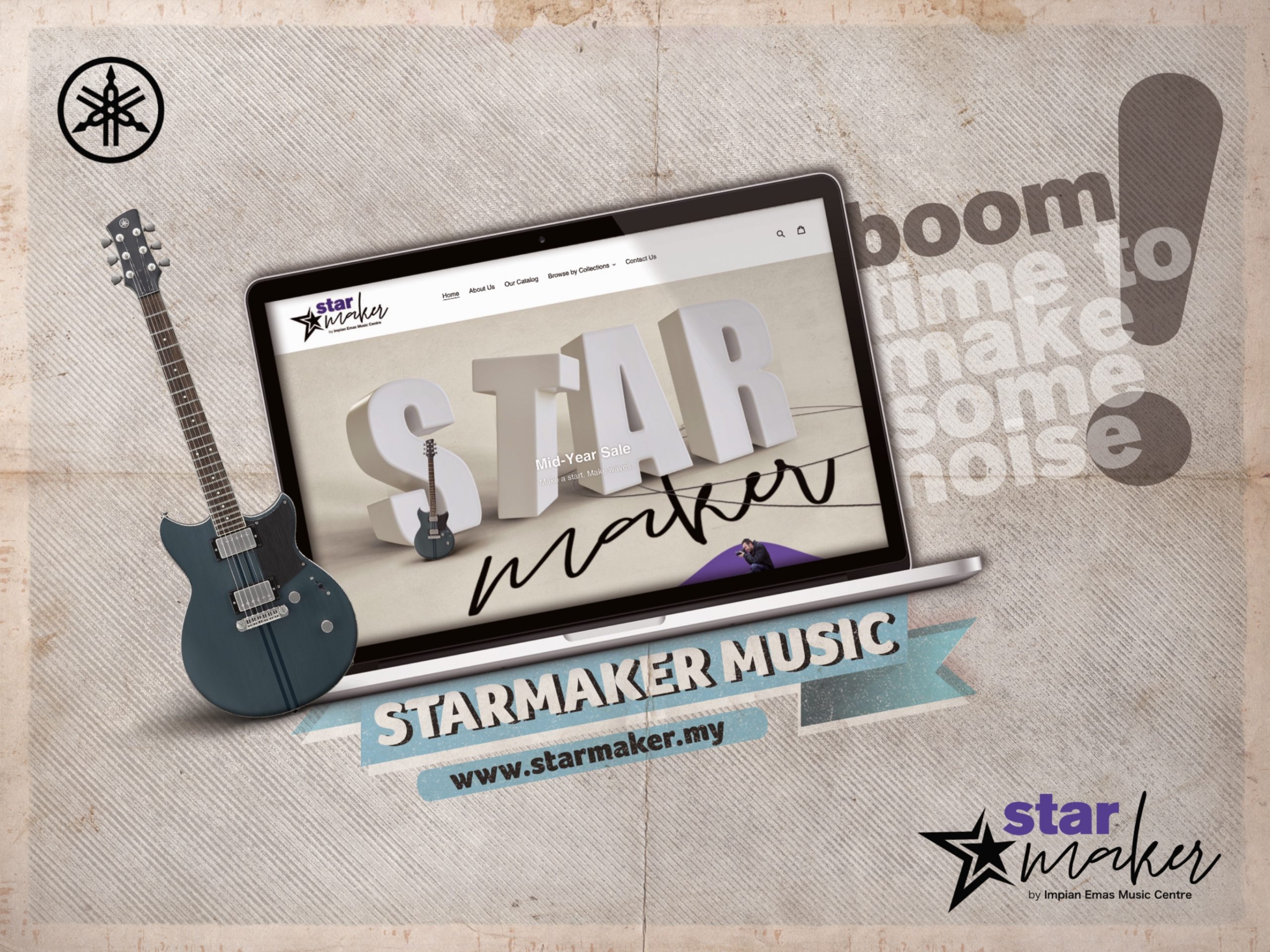 Starmaker Music Yamaha Music Impian Emas 01
