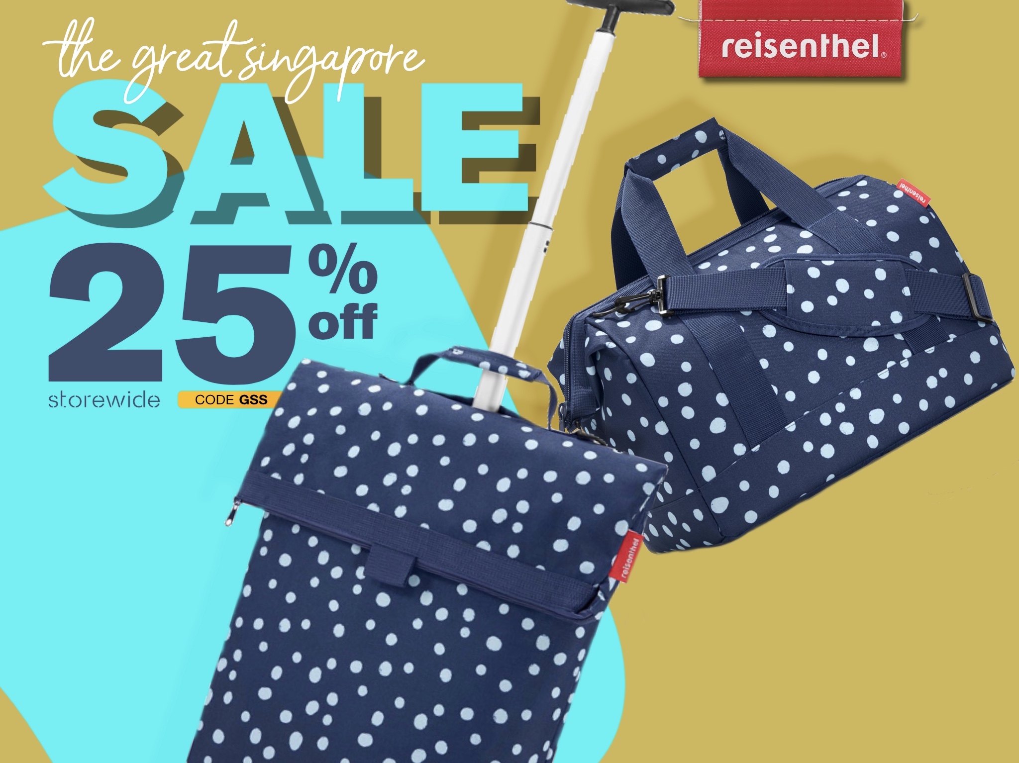 Rock SG Reisenthel Singapore Great Singapore Sale 2020 Spots Navy