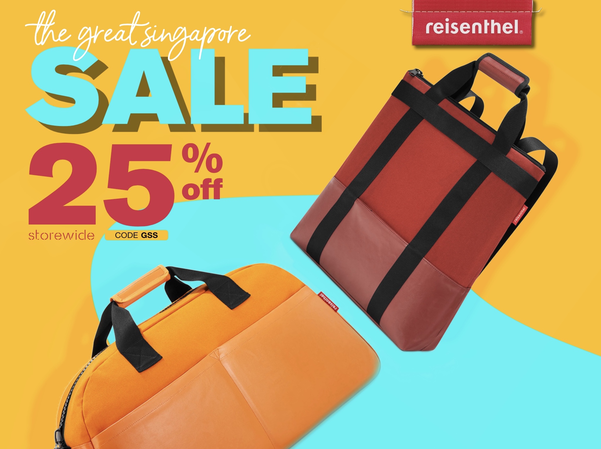Rock SG Reisenthel Singapore Great Singapore Sale 2020 Canvas Bag