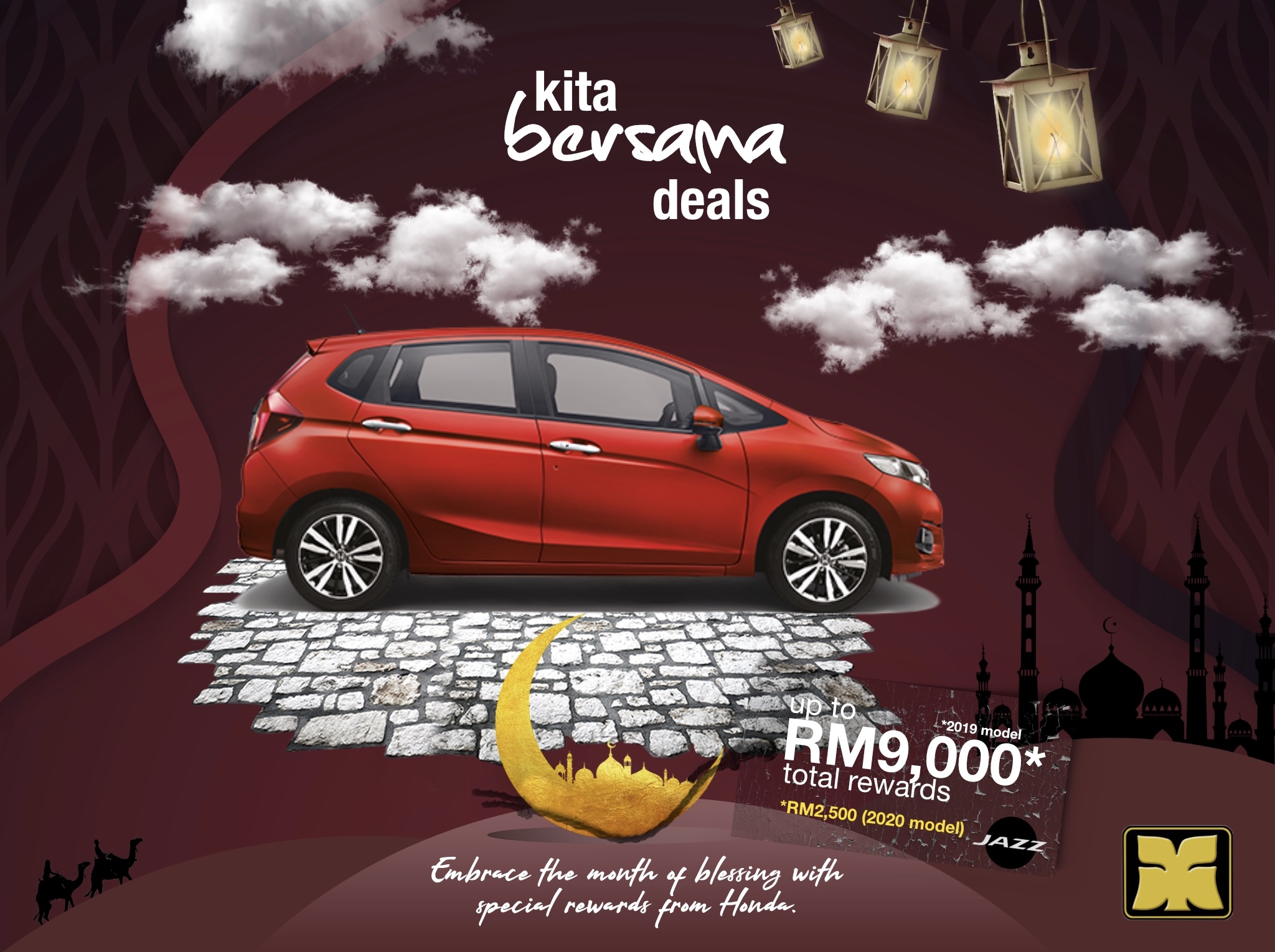Month of Blessing Kita Bersama Deals Yong Ming Honda Jazz