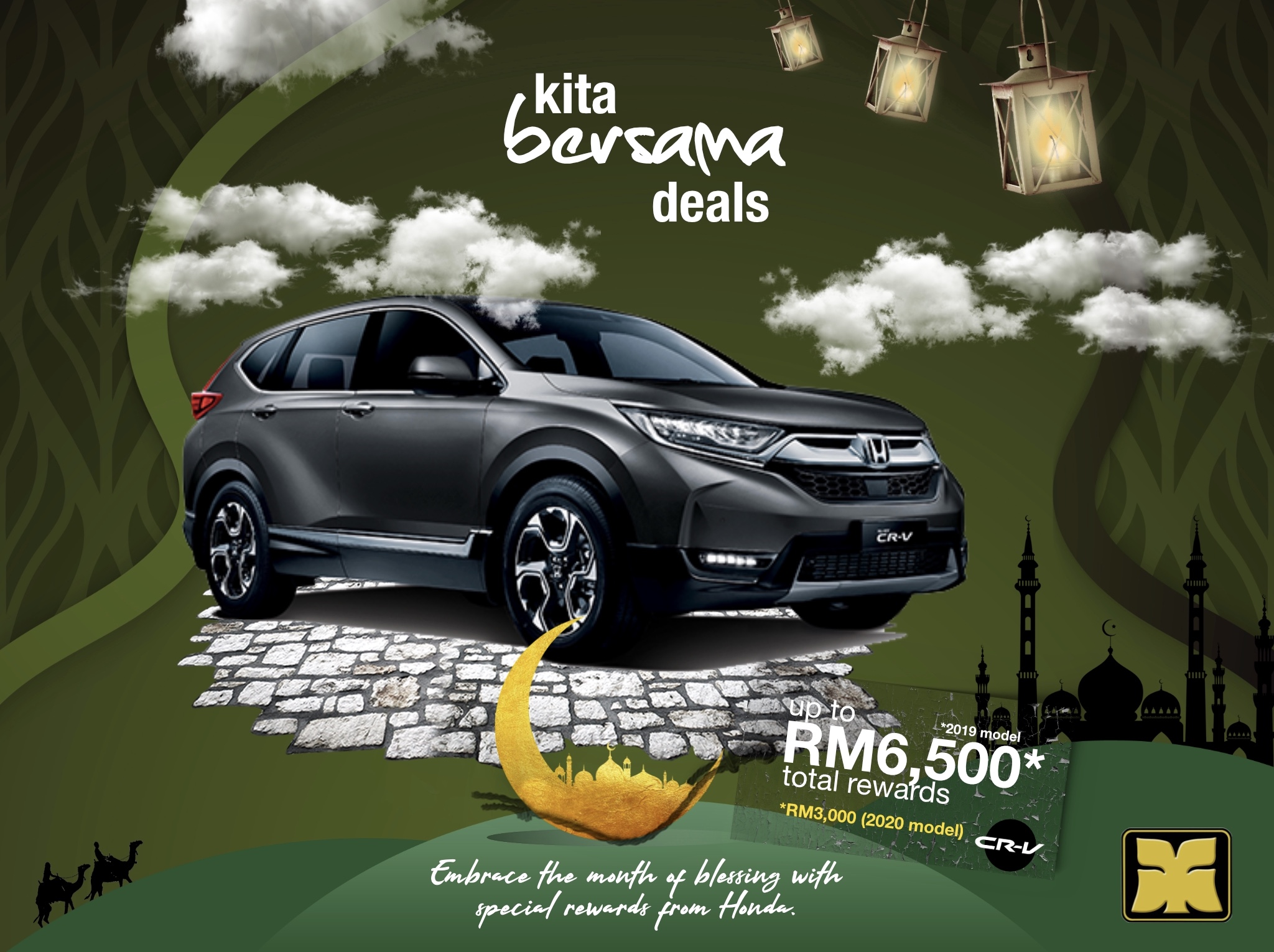 Month of Blessing Kita Bersama Deals Yong Ming Honda CR-V