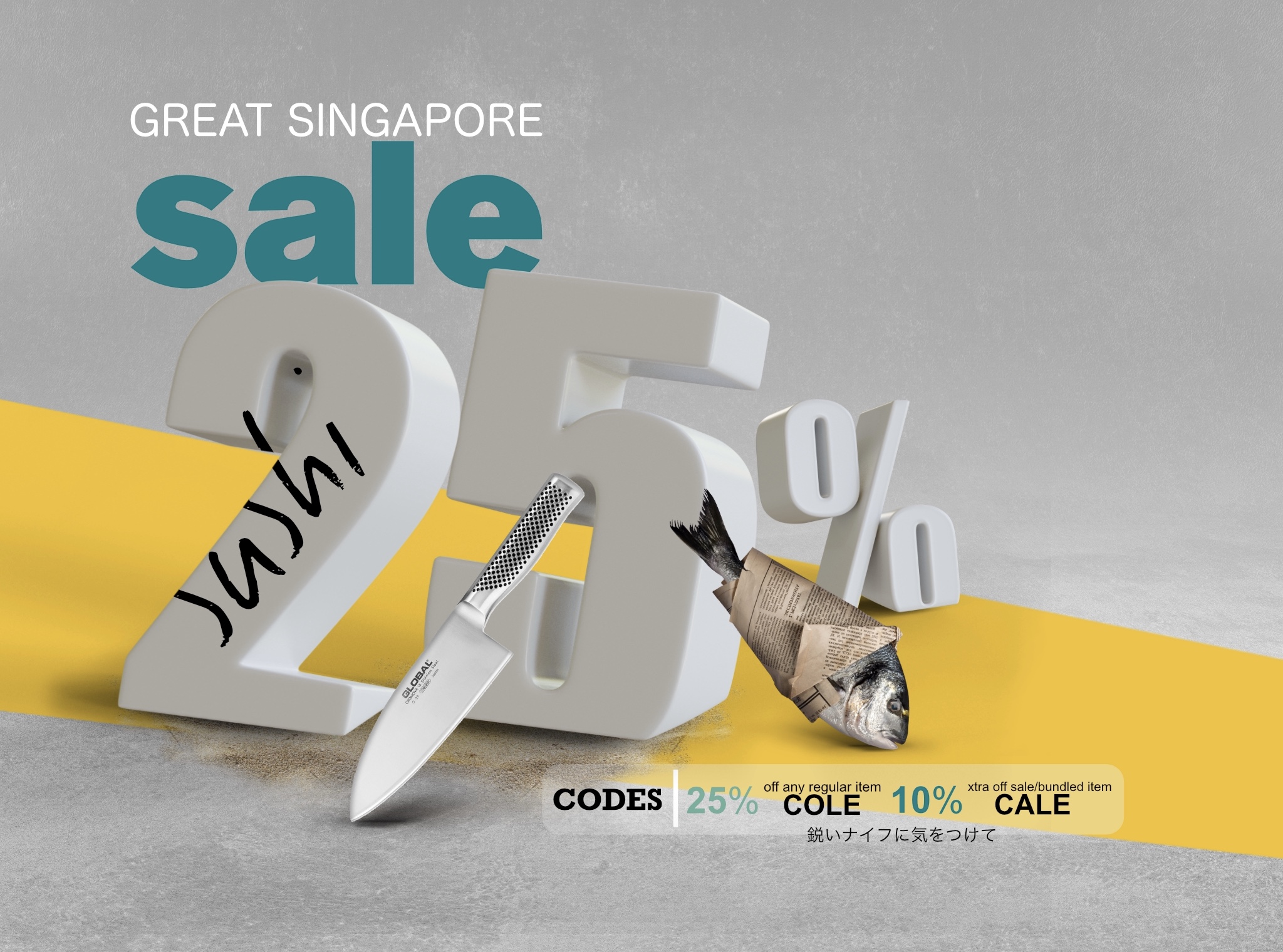 Great SG Global Knives Singapore Sushi