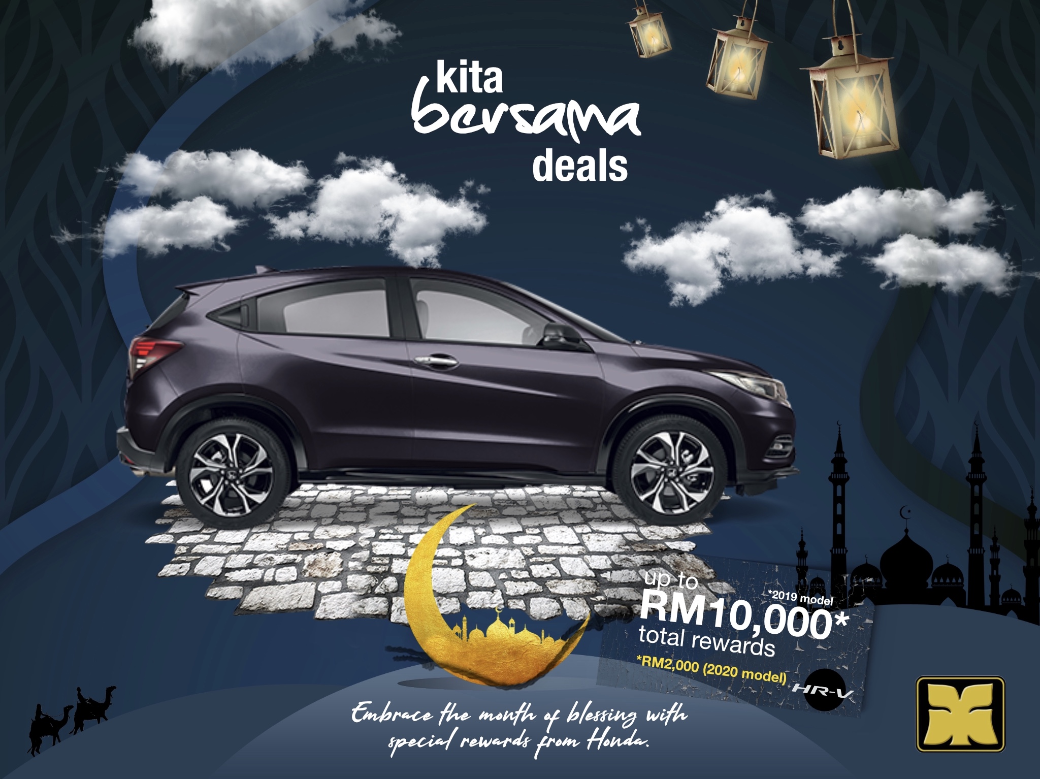 Month of Blessing Kita Bersama Deals Yong Ming Honda HR-V