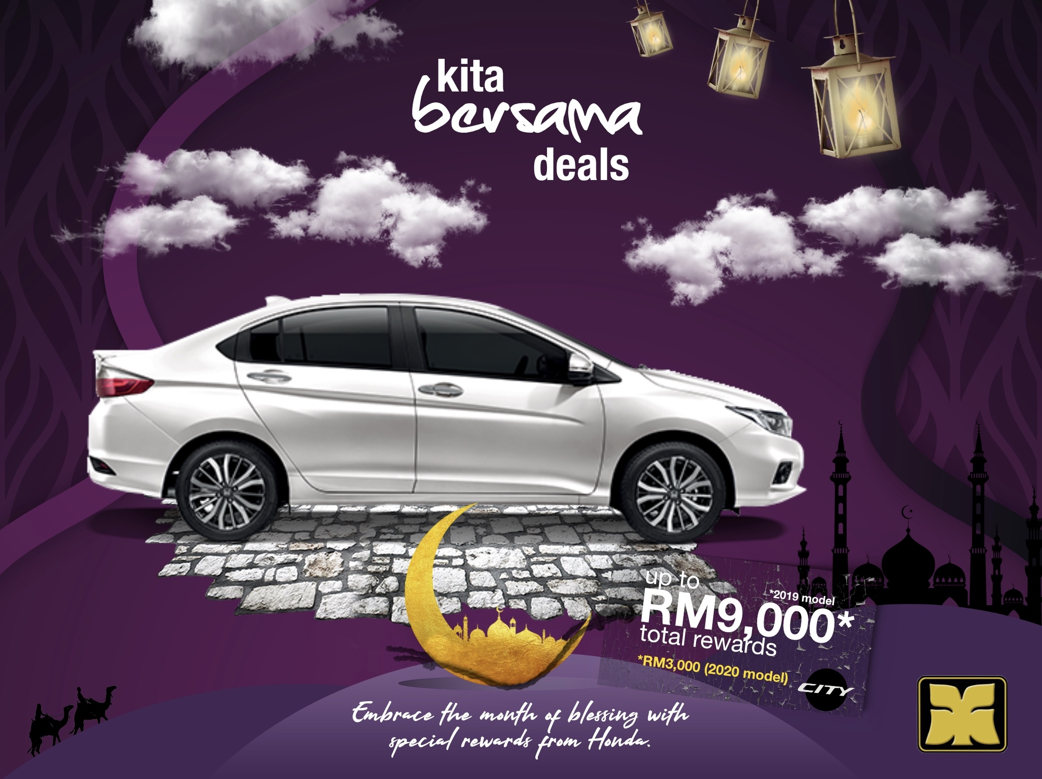 Month of Blessing Kita Bersama Deals Yong Ming Honda City