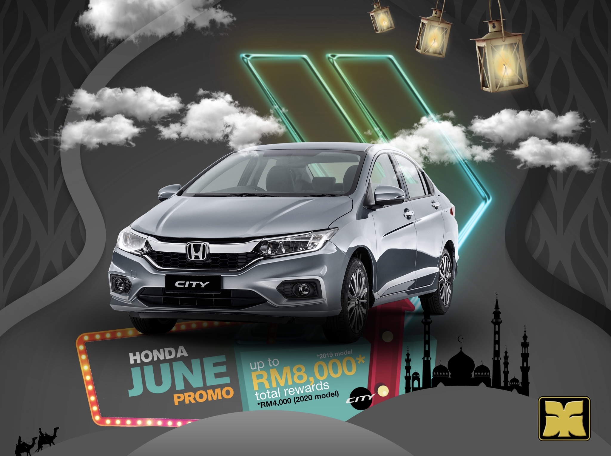 Festive Spirits Yong Ming Motor Honda City Malaysia 