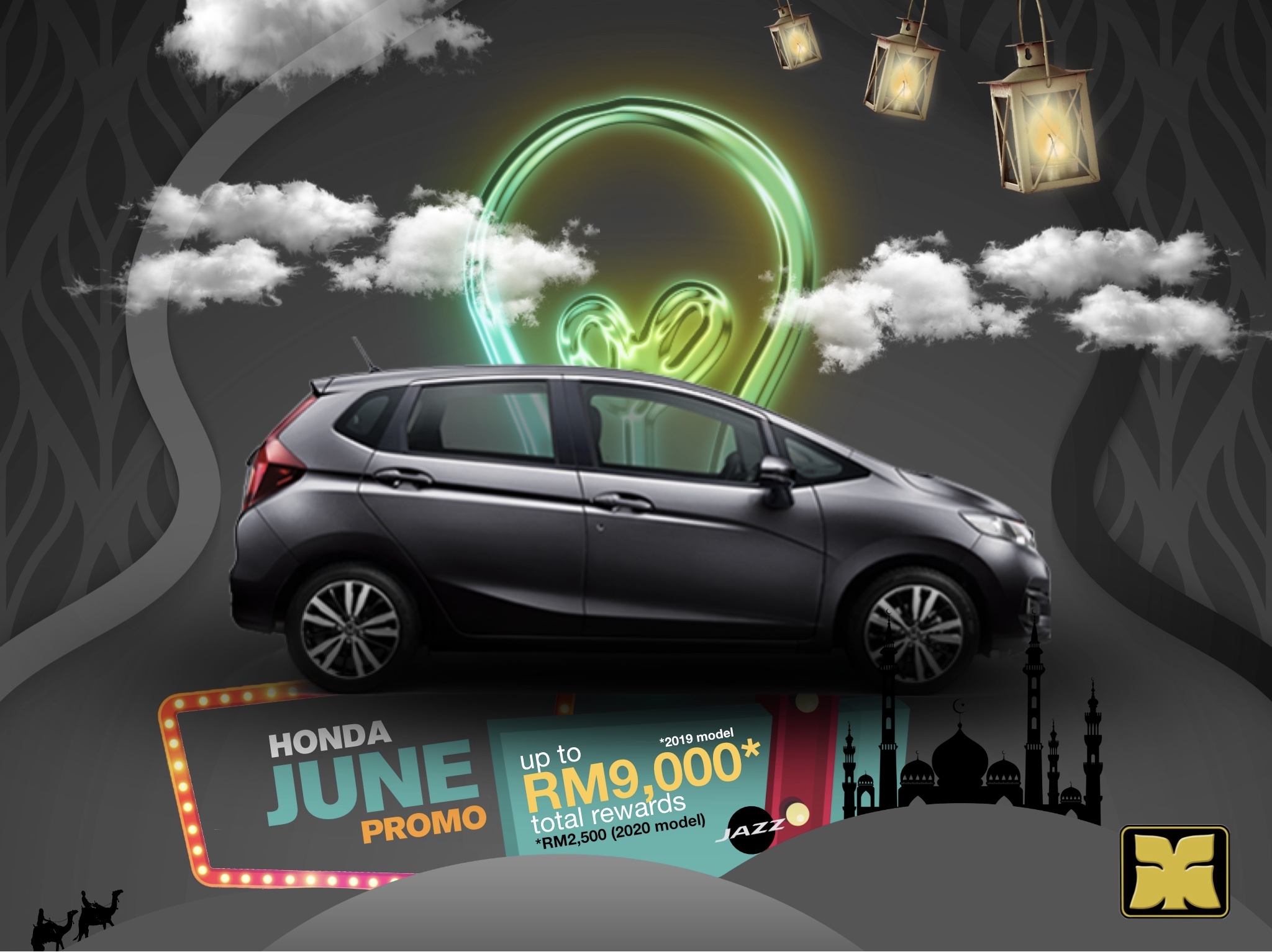 Festive Spirits Yong Ming Motor Honda Jazz Malaysia 