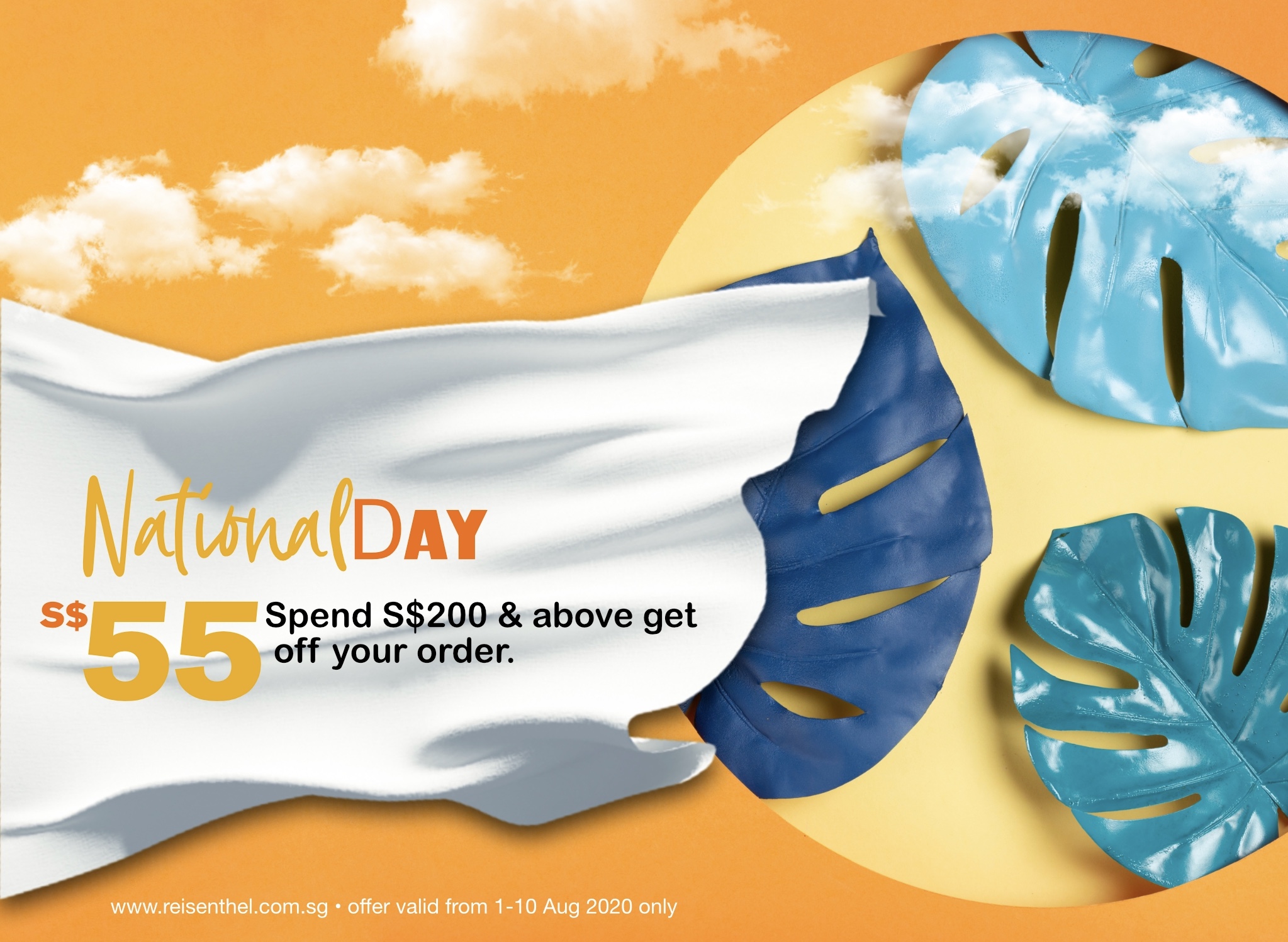 Sunny Side Up Reisenthel Singapore National Day Sale