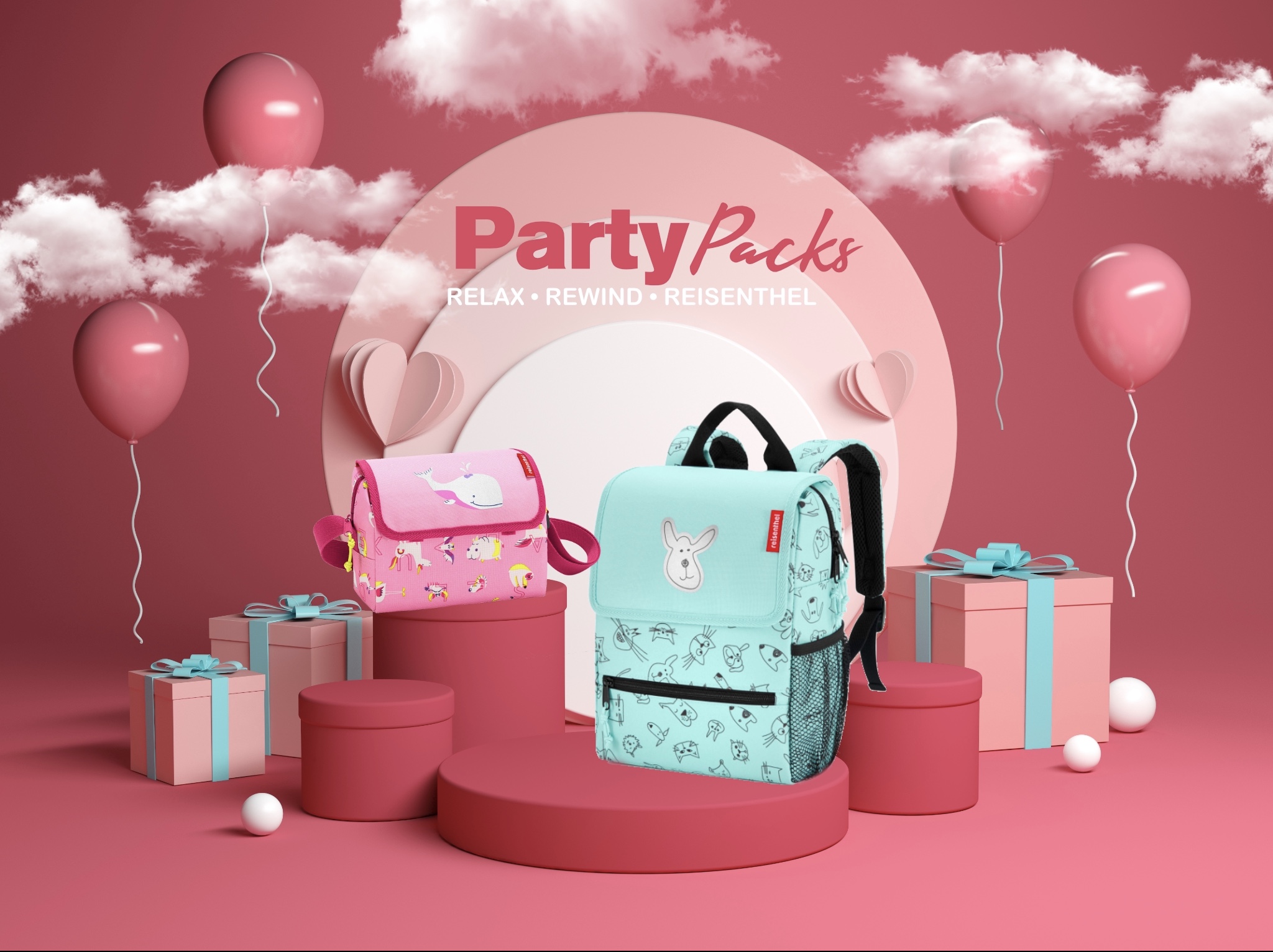 Sunny Side Up Reisenthel Singapore Party Packs