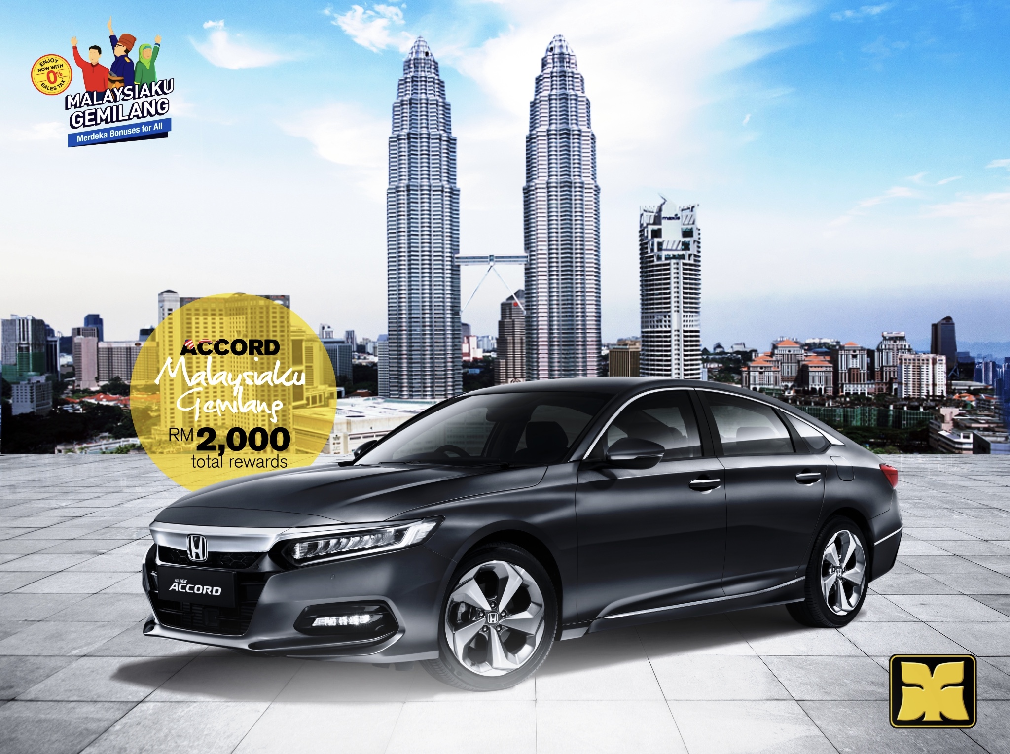 Independence Day Yong Ming Motor Honda Accord Malaysia