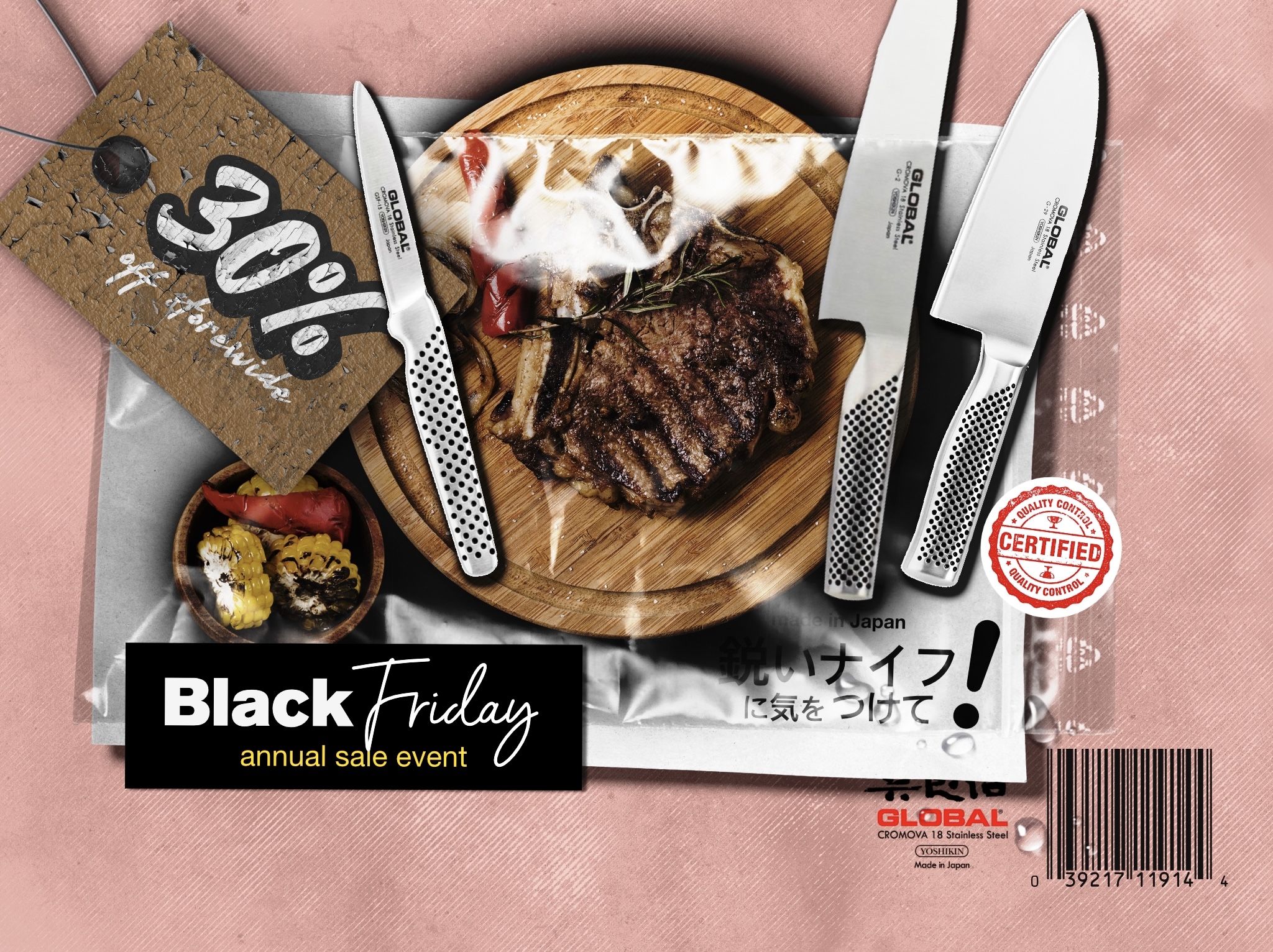 Black Market Global Knives Singapore Global Bundled Sets