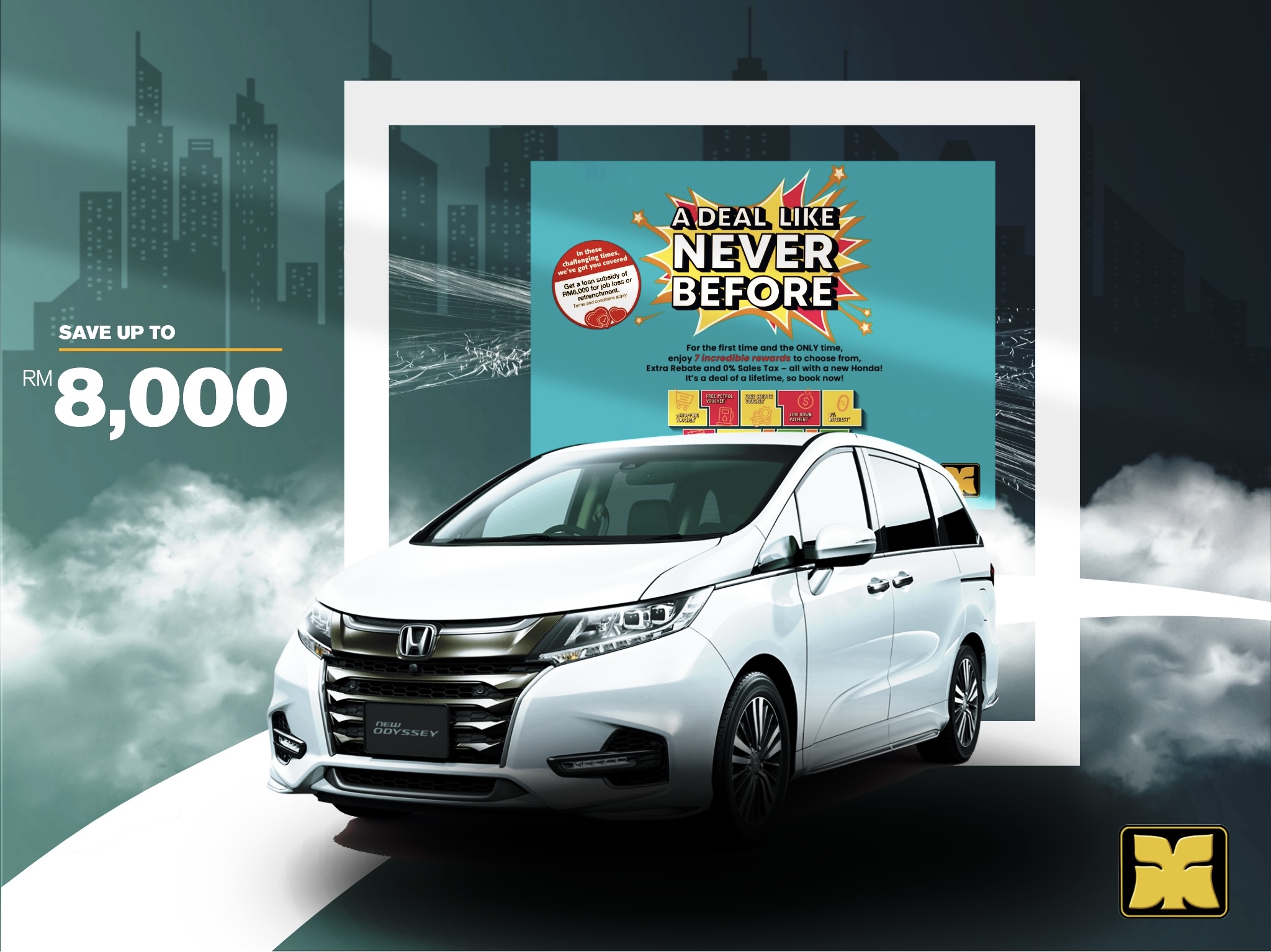Smoke Screen 2 Yong Ming Motor New Honda Odyssey Malaysia