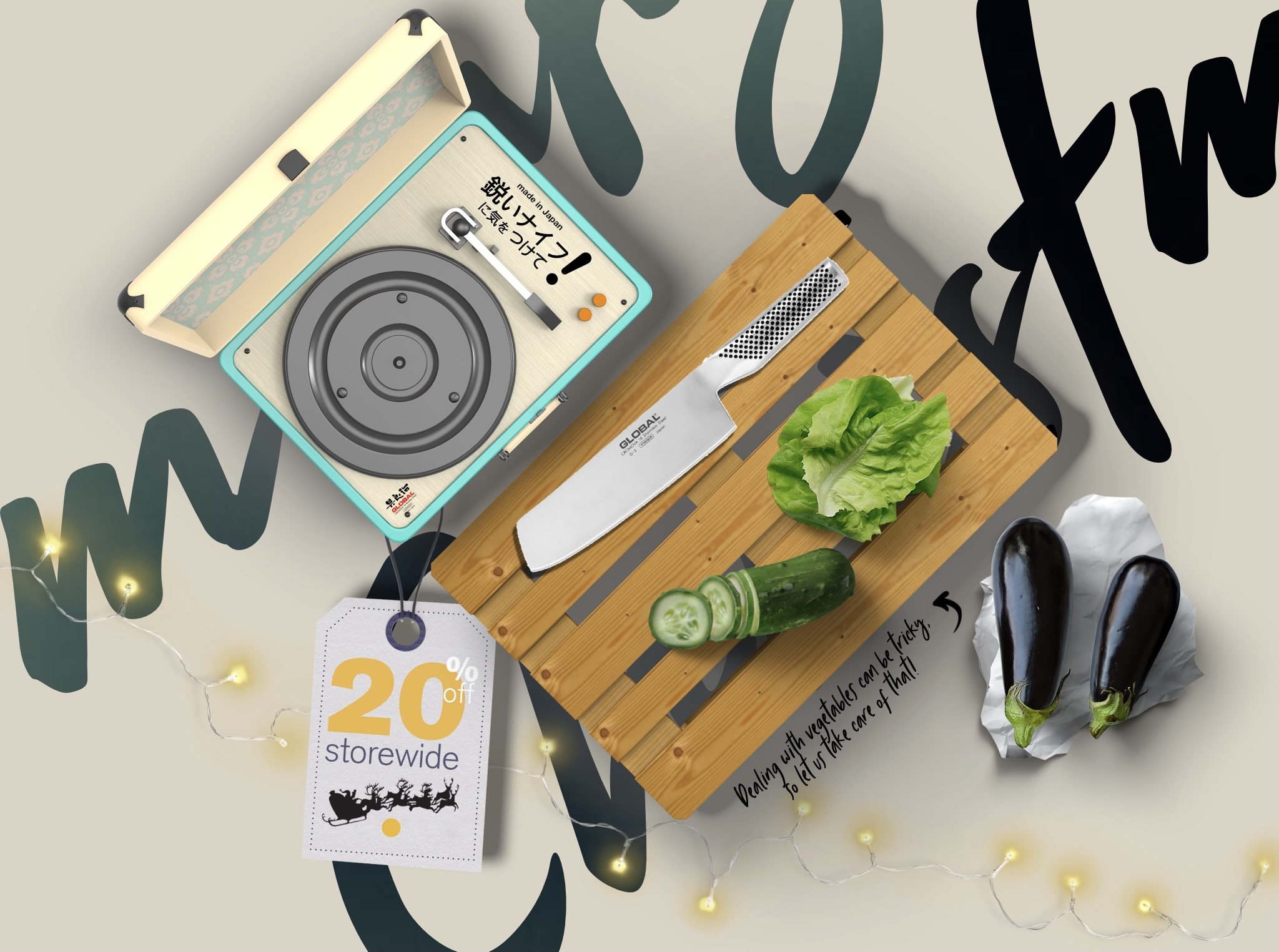 Shepherd’s Pie Global Knives Singapore Vegetable Knife