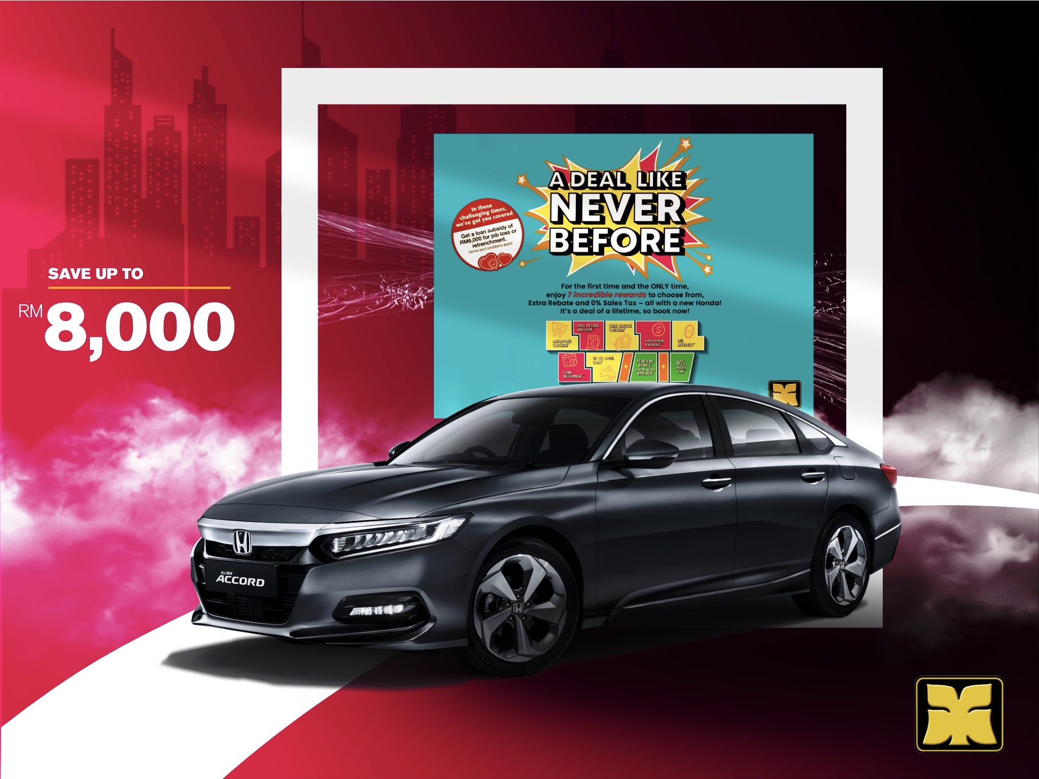 Smoke Screen 2 Yong Ming Motor New Honda Accord Malaysia