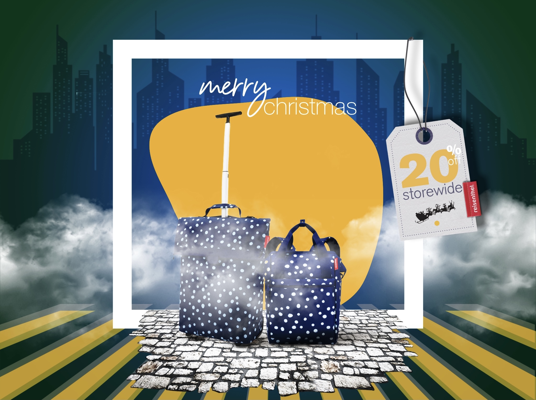 Jolly Everything Reisenthel Singapore Spots Navy